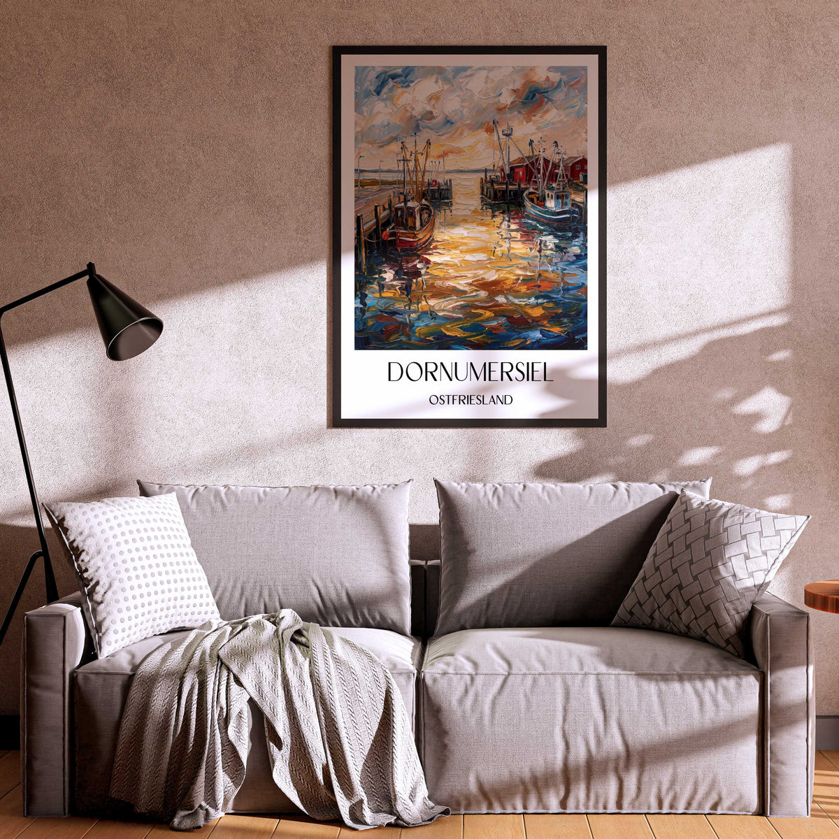 dornumersiel-ostfriesland-deutschland-poster-oil-painting-oelgemaelde