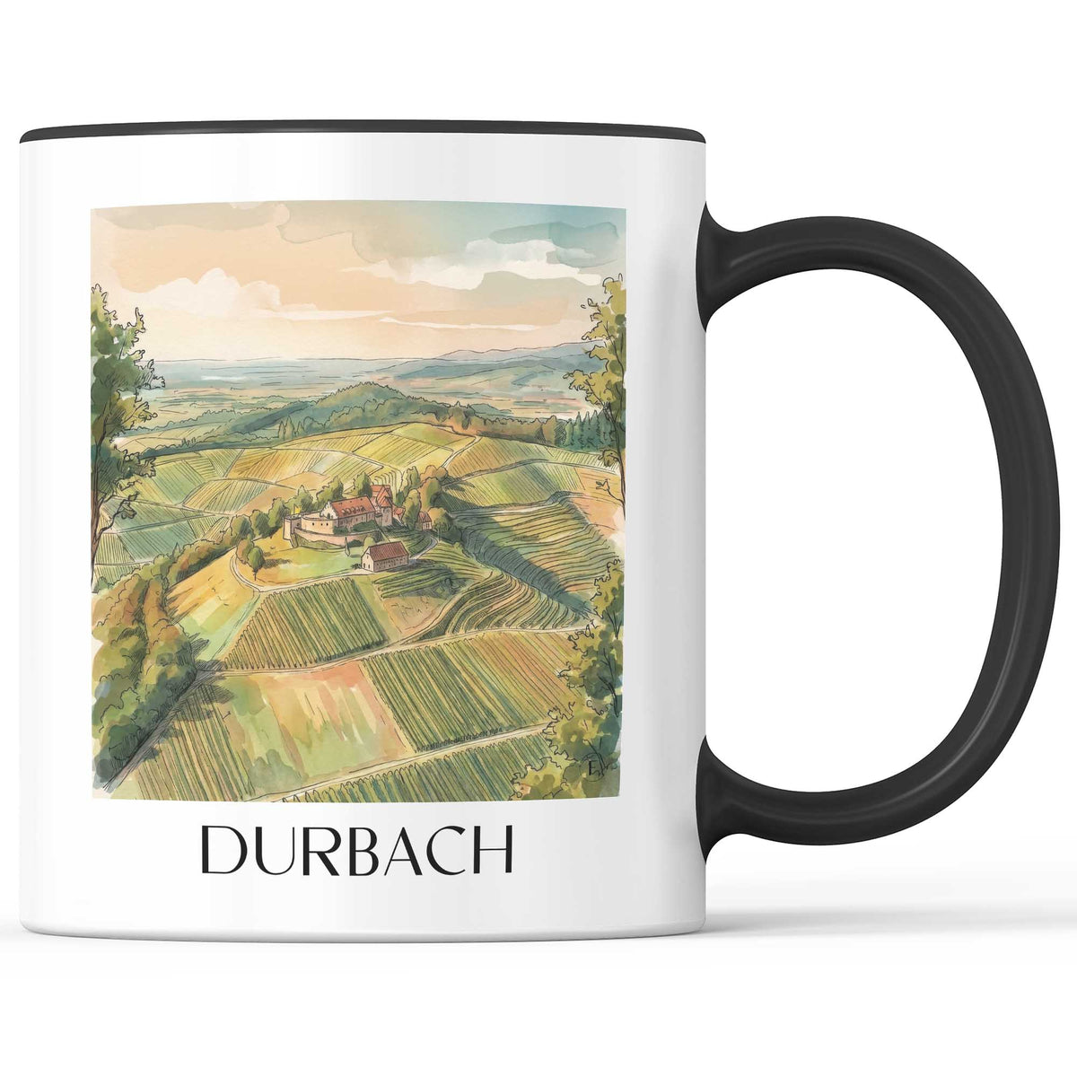 durbach-baden-württemberg-deutschland-kaffeebecher-aquarell