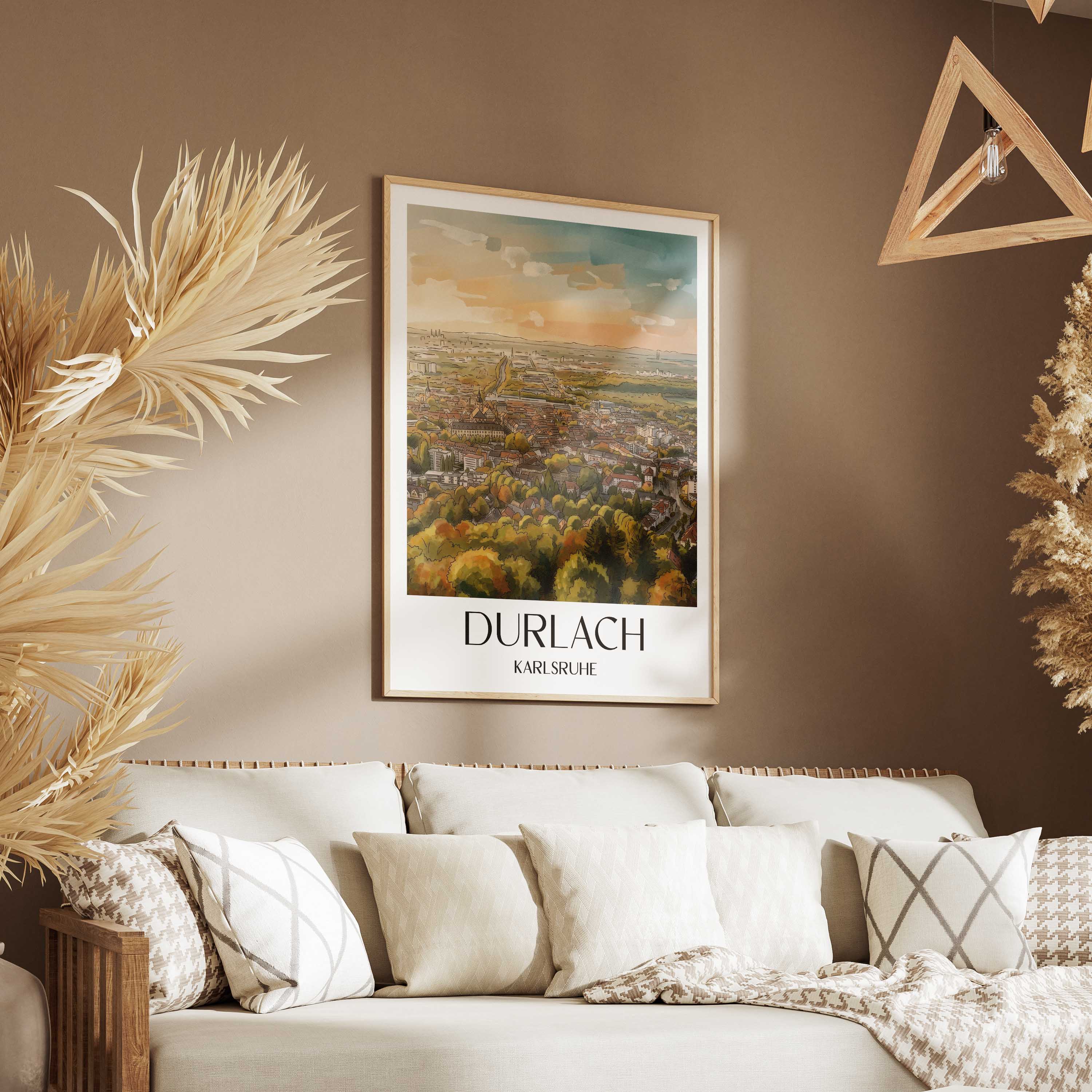 durlach--karlsruhe-deutschland-poster-aquarell