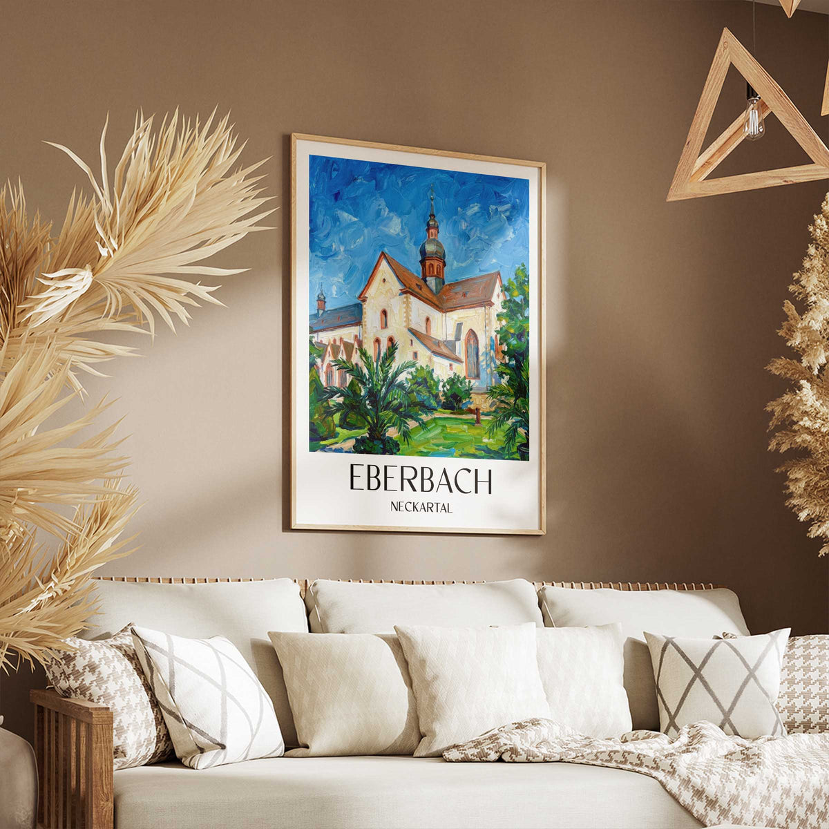 eberbach-neckartal-deutschland-poster-oil-painting-oelgemaelde