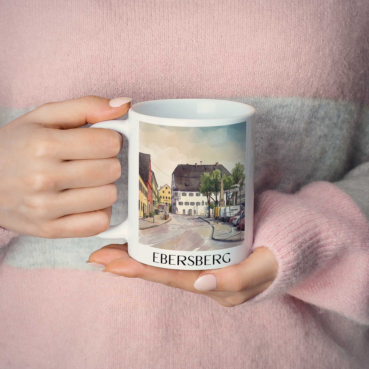 ebersberg-oberbayern-deutschland-kaffeebecher-aquarell