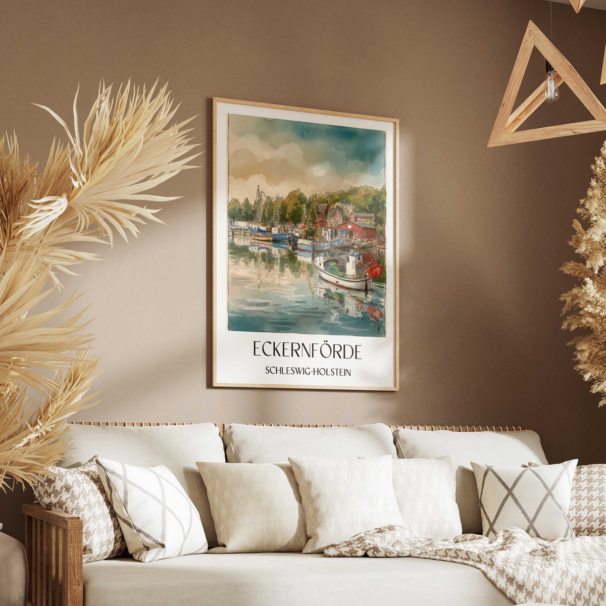 eckernförde-schleswig-holstein-deutschland-poster-aquarell