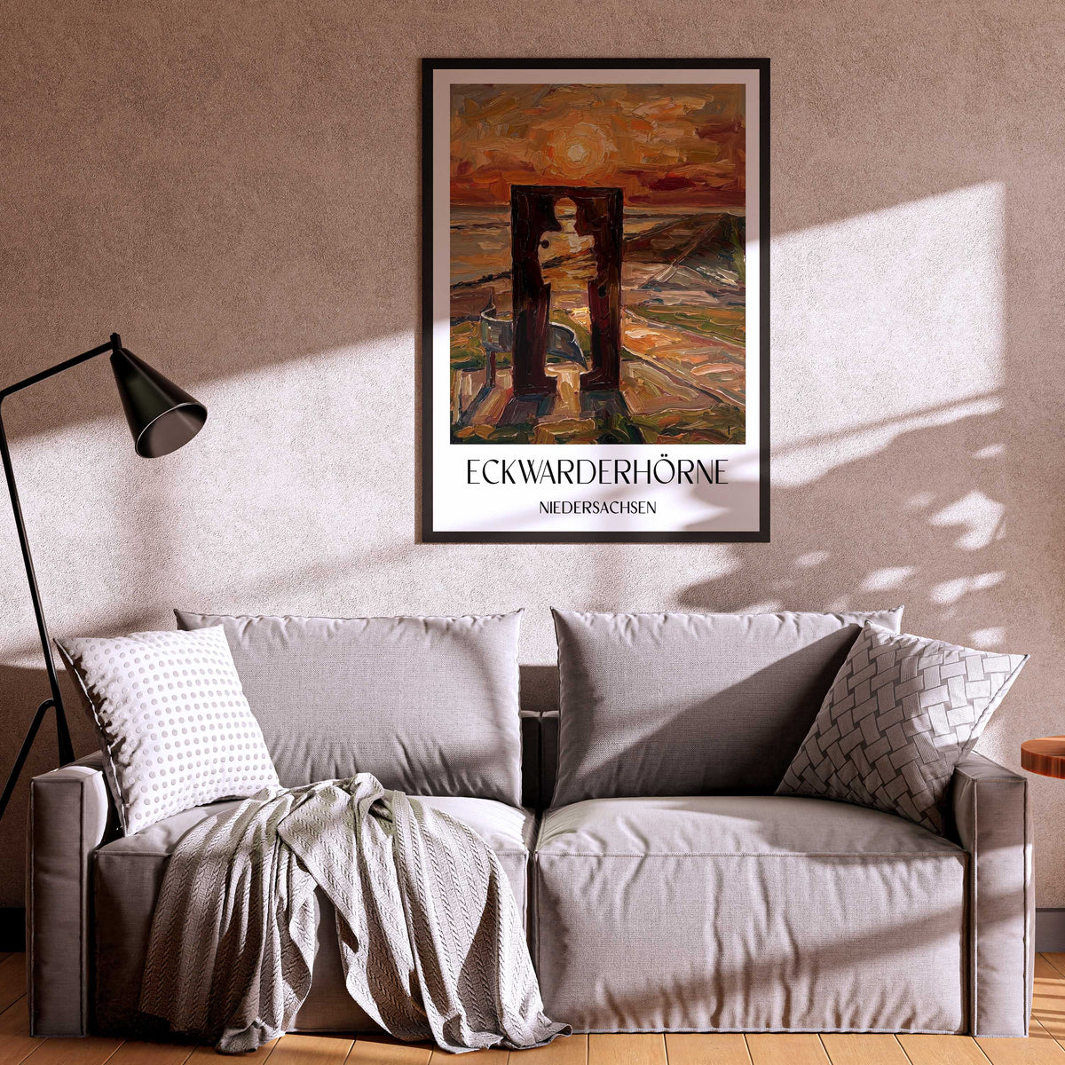 eckwarderhörne-niedersachsen-deutschland-poster-oil-painting-oelgemaelde