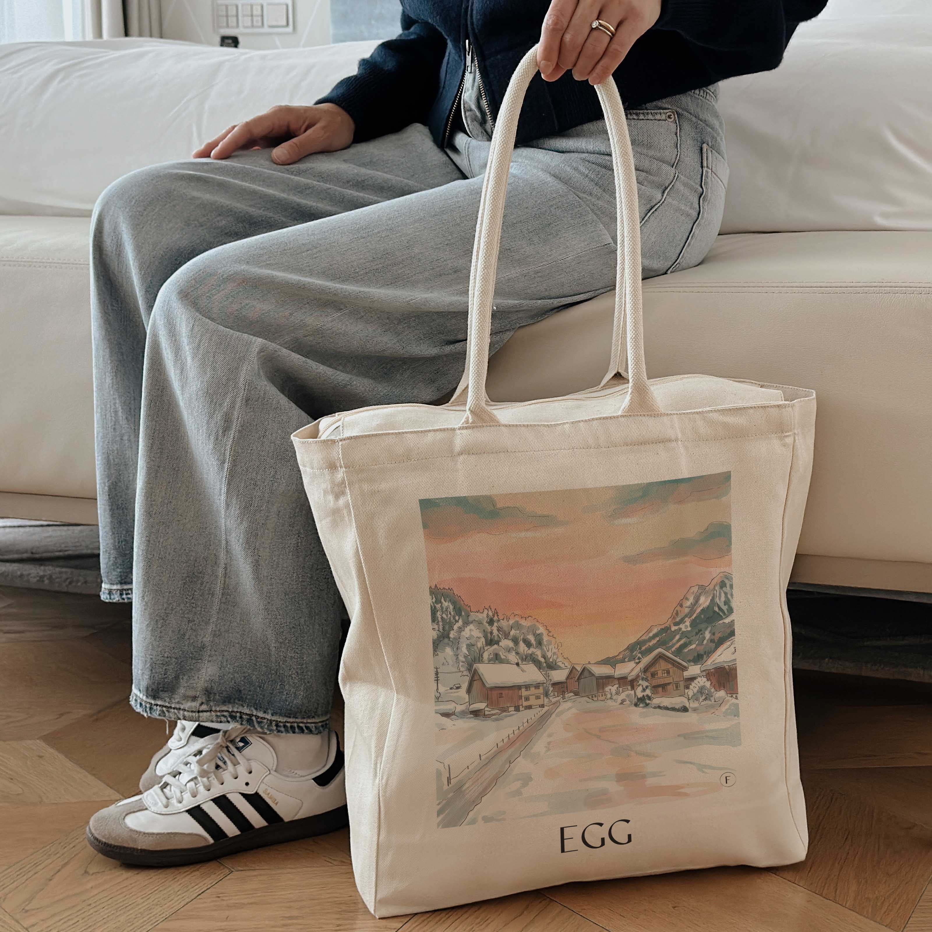 egg-bregenzerwald-österreich-einkaufstasche-aquarell