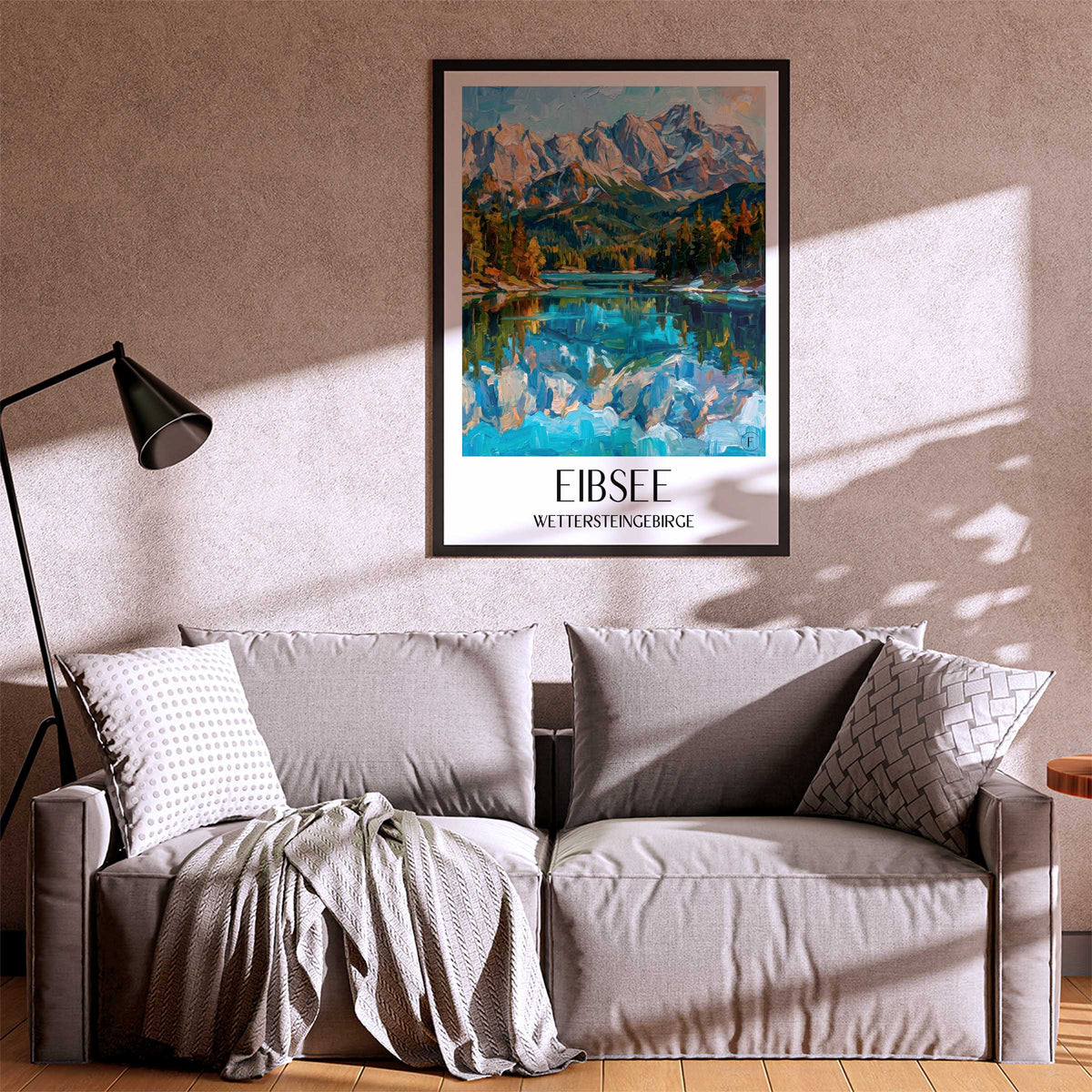 eibsee-wettersteingebirge-deutschland-poster-oil-painting-oelgemaelde