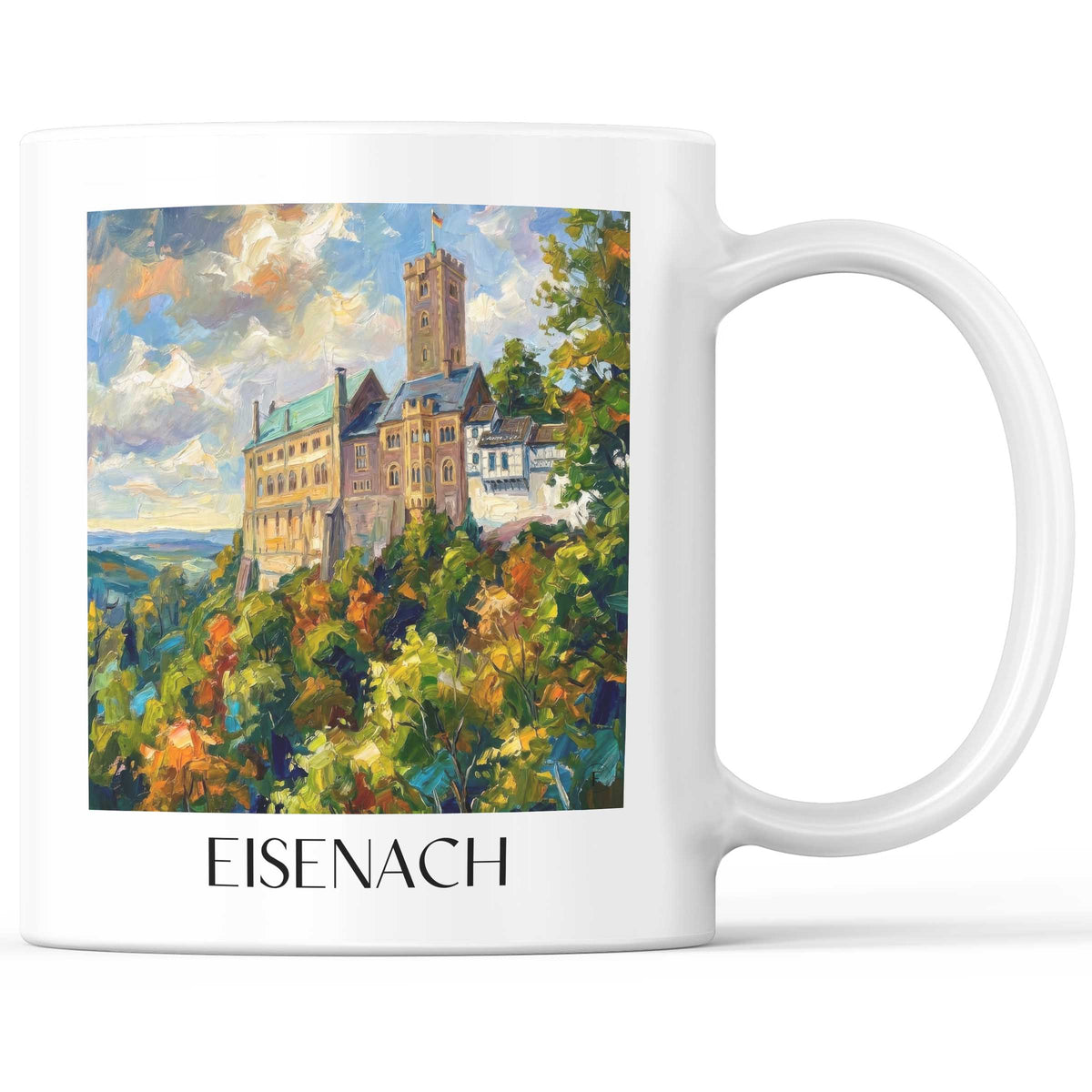 eisenach-wartburg-deutschland-kaffeebecher-oil-painting-oelgemaelde