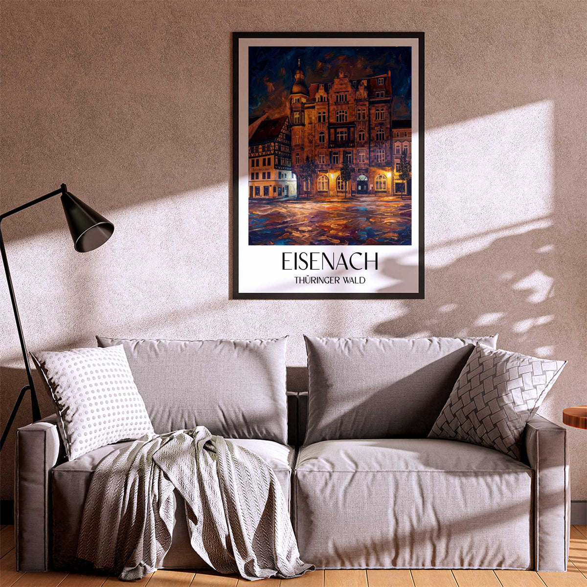 eisenach-thüringer-wald-deutschland-poster-oil-painting-oelgemaelde