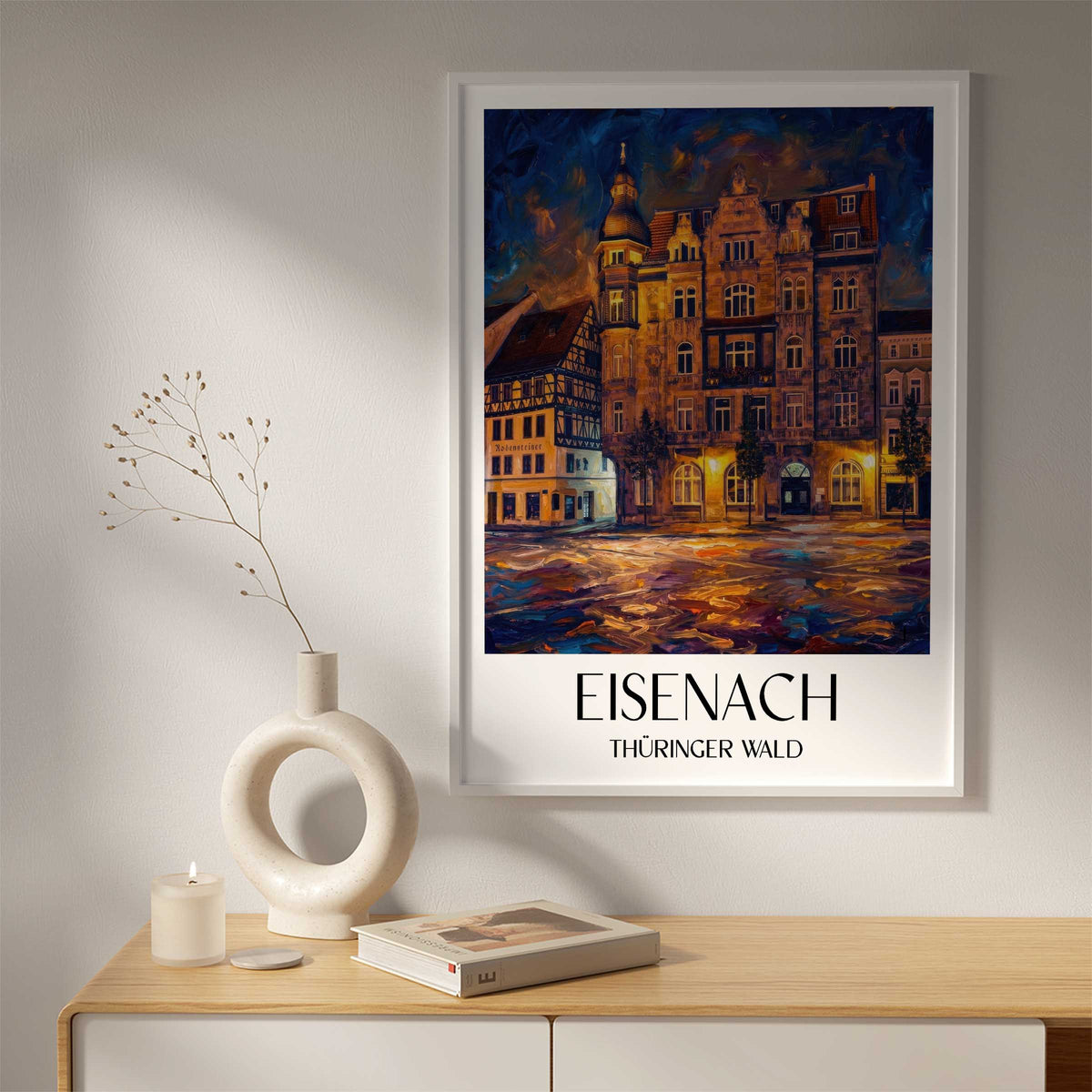 eisenach-thüringer-wald-deutschland-poster-oil-painting-oelgemaelde
