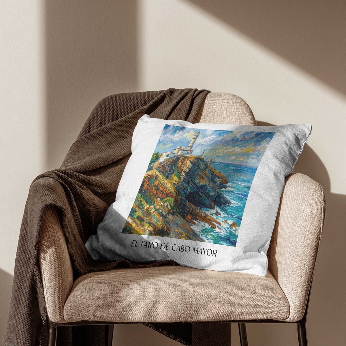 el-faro-de-cabo-mayor-santander-spanien-kissenbezug-oil-painting-oelgemaelde
