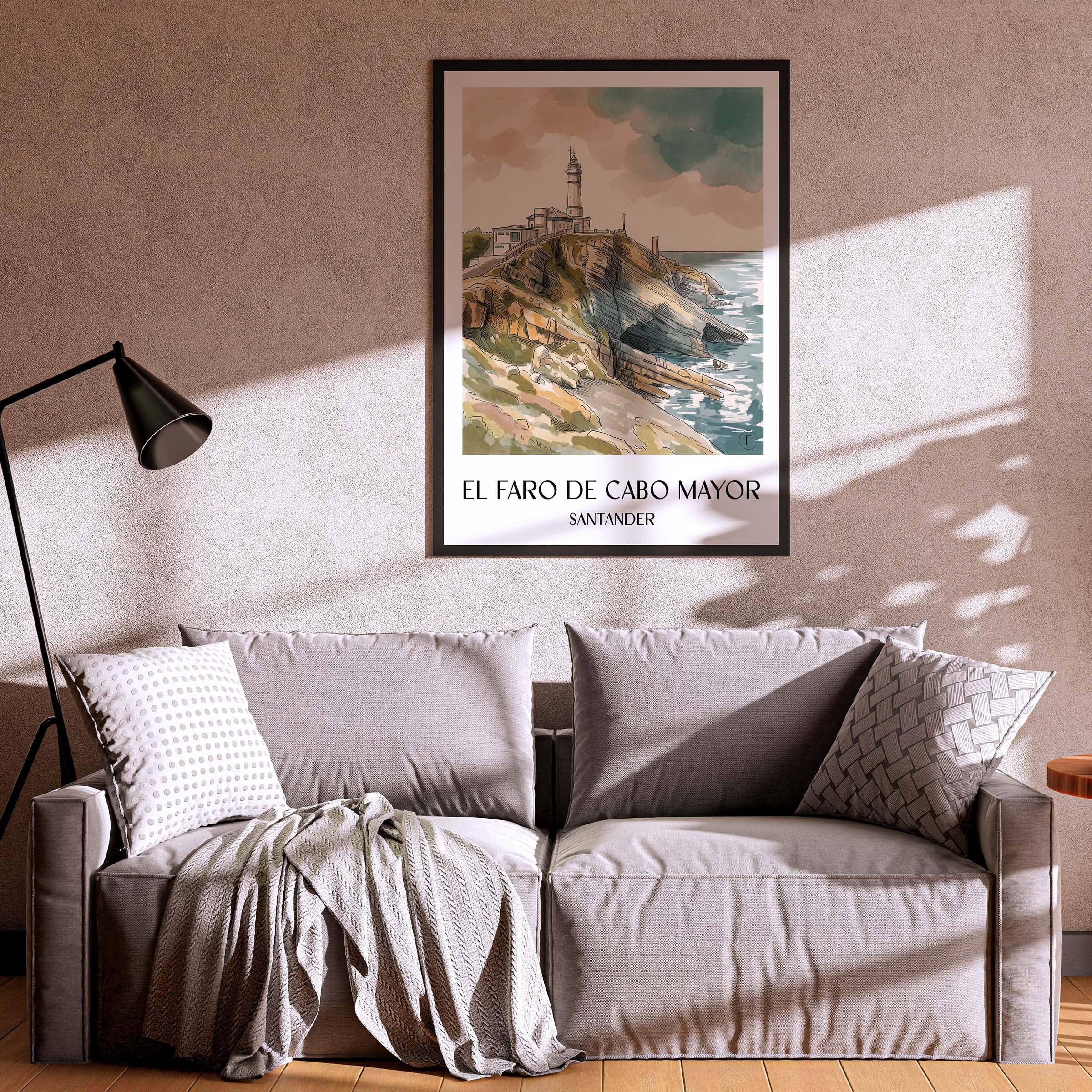 el-faro-de-cabo-mayor-santander-spanien-poster-aquarell