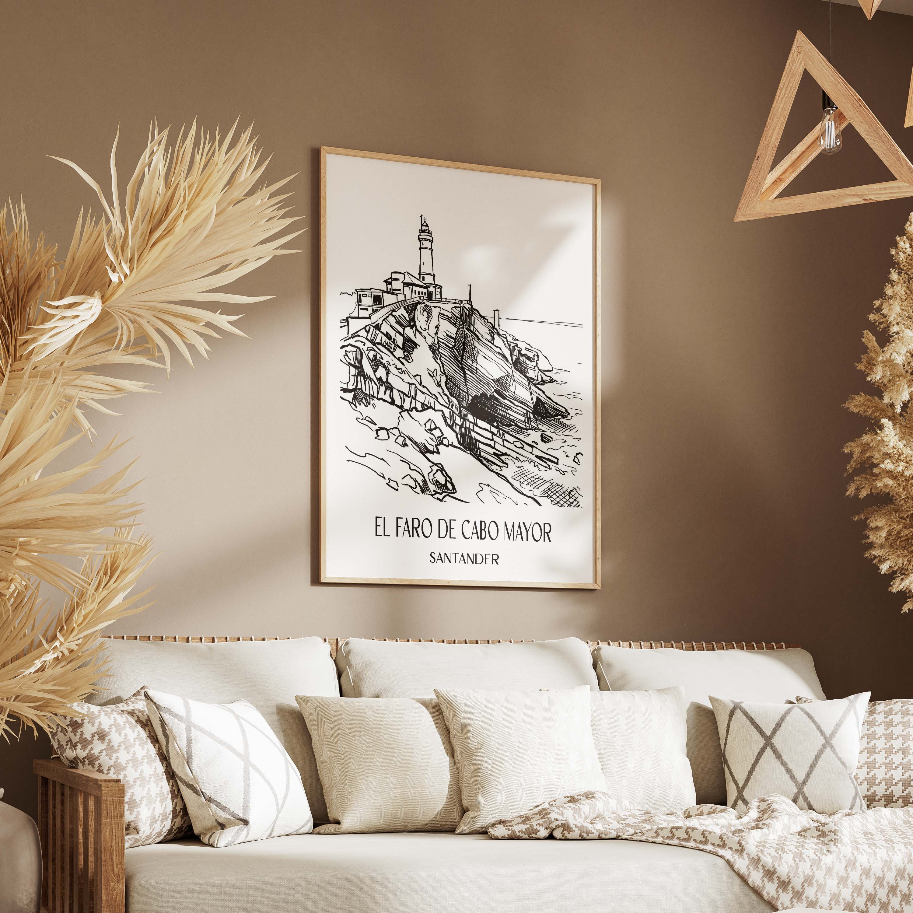 el-faro-de-cabo-mayor-santander-spanien-poster-skizze