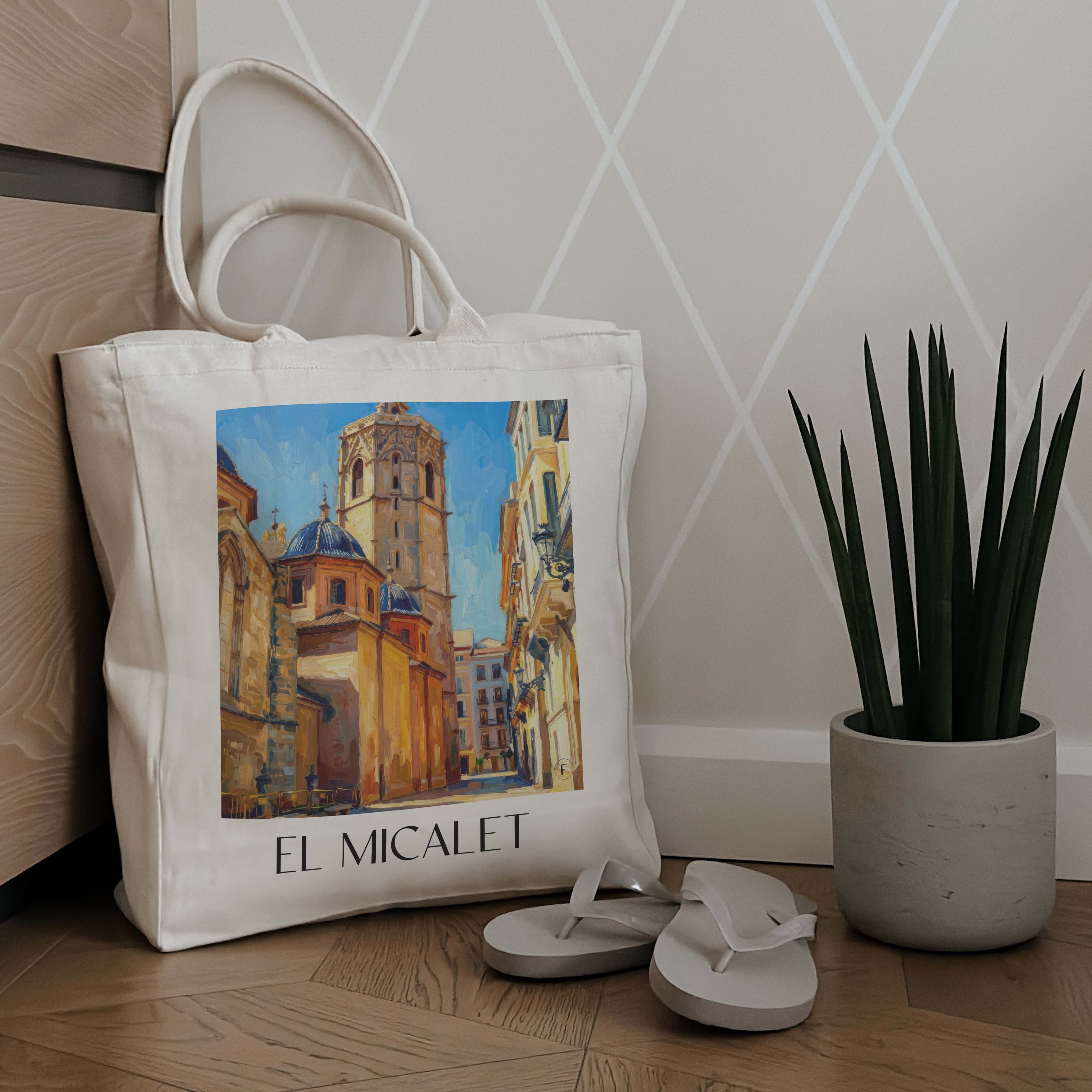 el-micalet-valencia-spanien-einkaufstasche-oil-painting-oelgemaelde