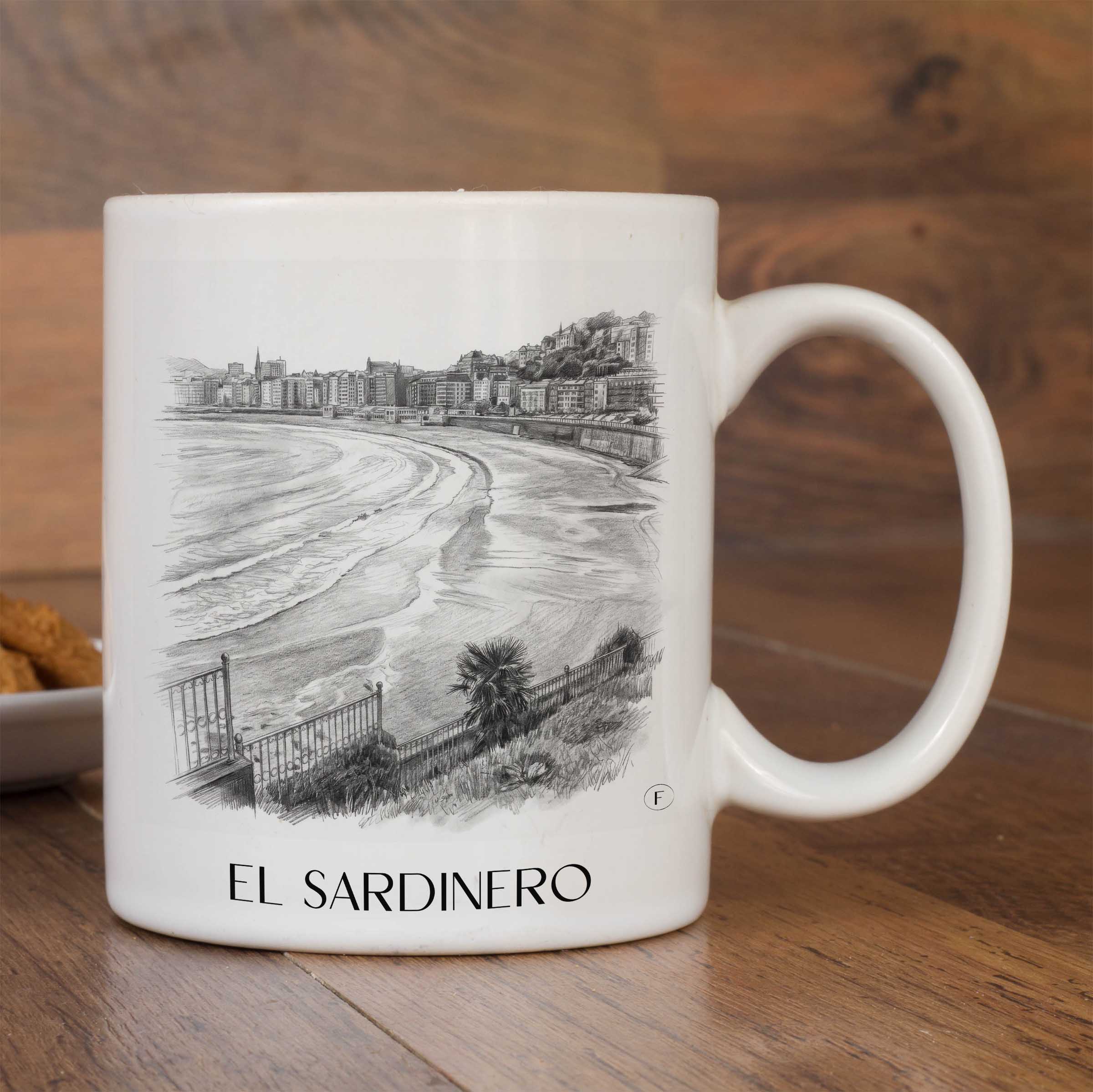 el-sardinero-santander-spanien-kaffeebecher-bleistift-zeichnung-drawing