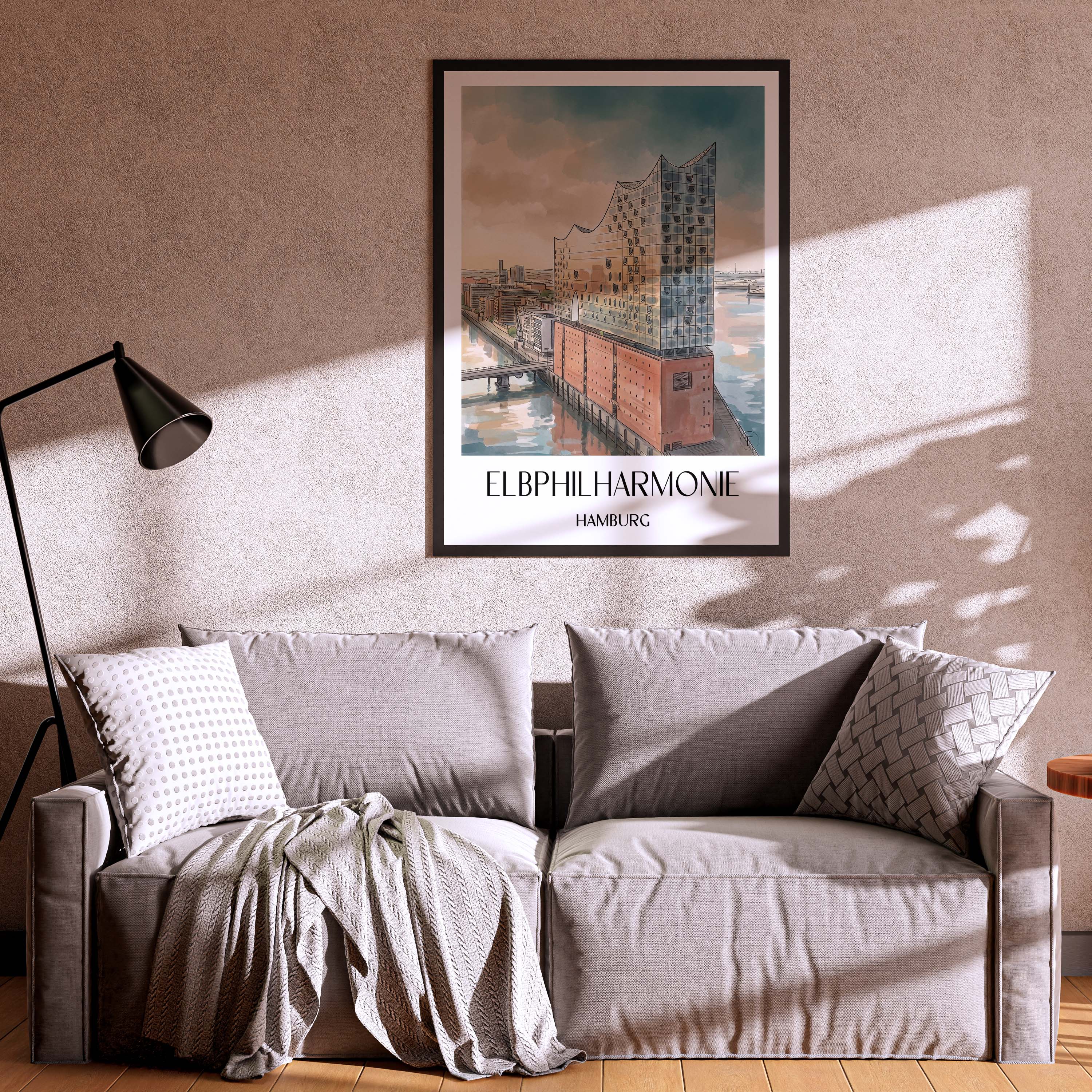 elbphilharmonie-hamburg-deutschland-poster-aquarell