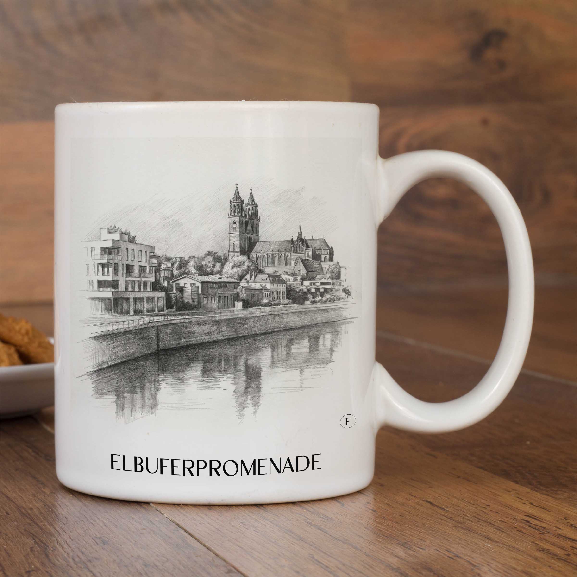 elbuferpromenade-magdeburg-deutschland-kaffeebecher-bleistift-zeichnung-drawing