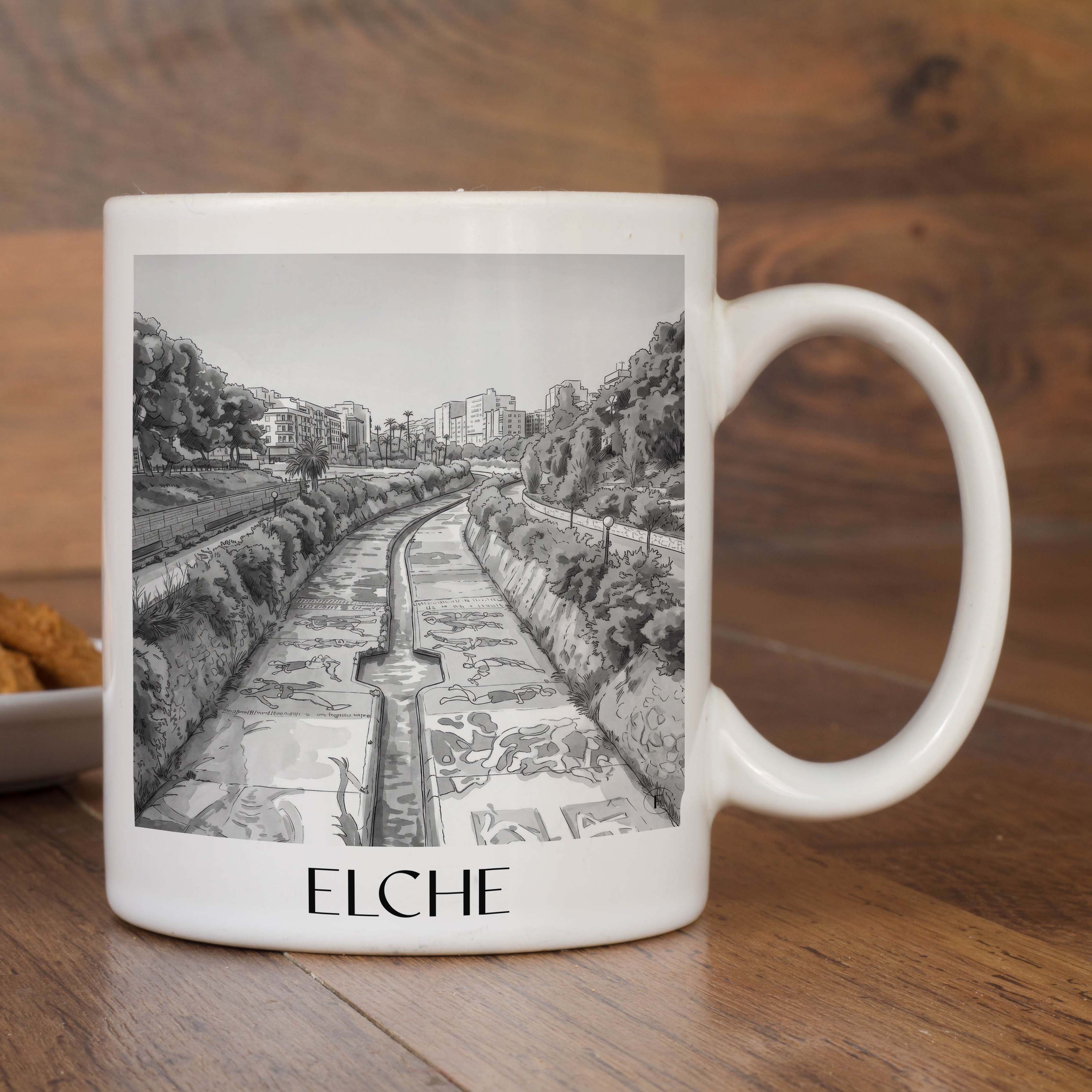 elche-spanien-spanien-und-spanien-kaffeebecher-aquarell-schwarz-weiss