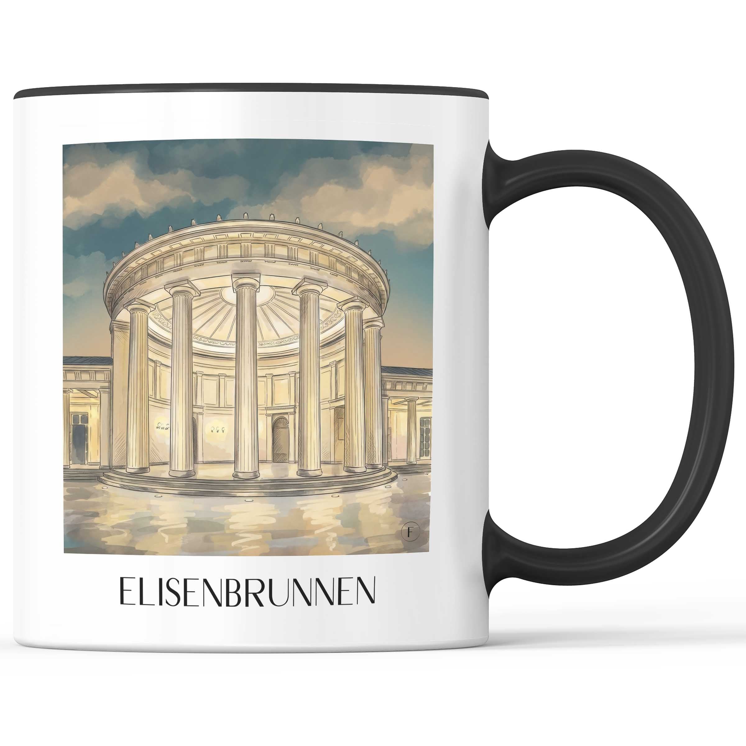 elisenbrunnen-aachen-deutschland-kaffeebecher-aquarell