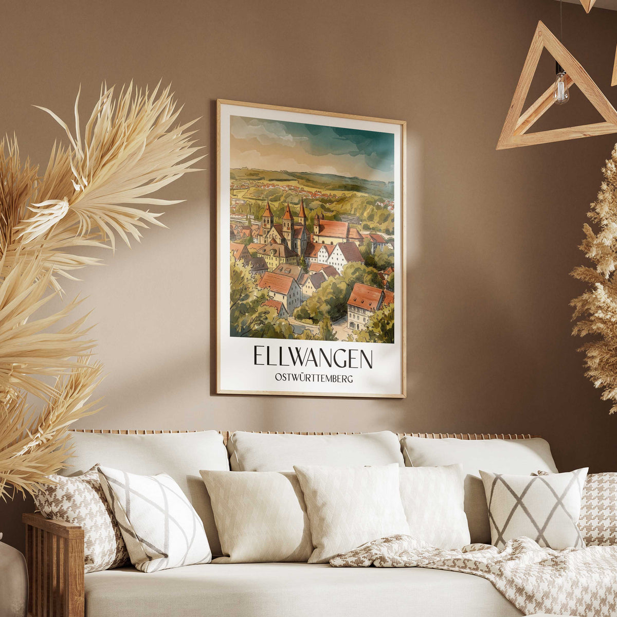 ellwangen-ostwürttemberg-deutschland-poster-aquarell