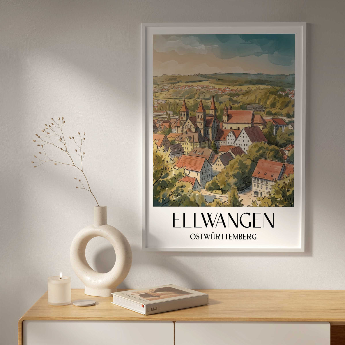 ellwangen-ostwürttemberg-deutschland-poster-aquarell