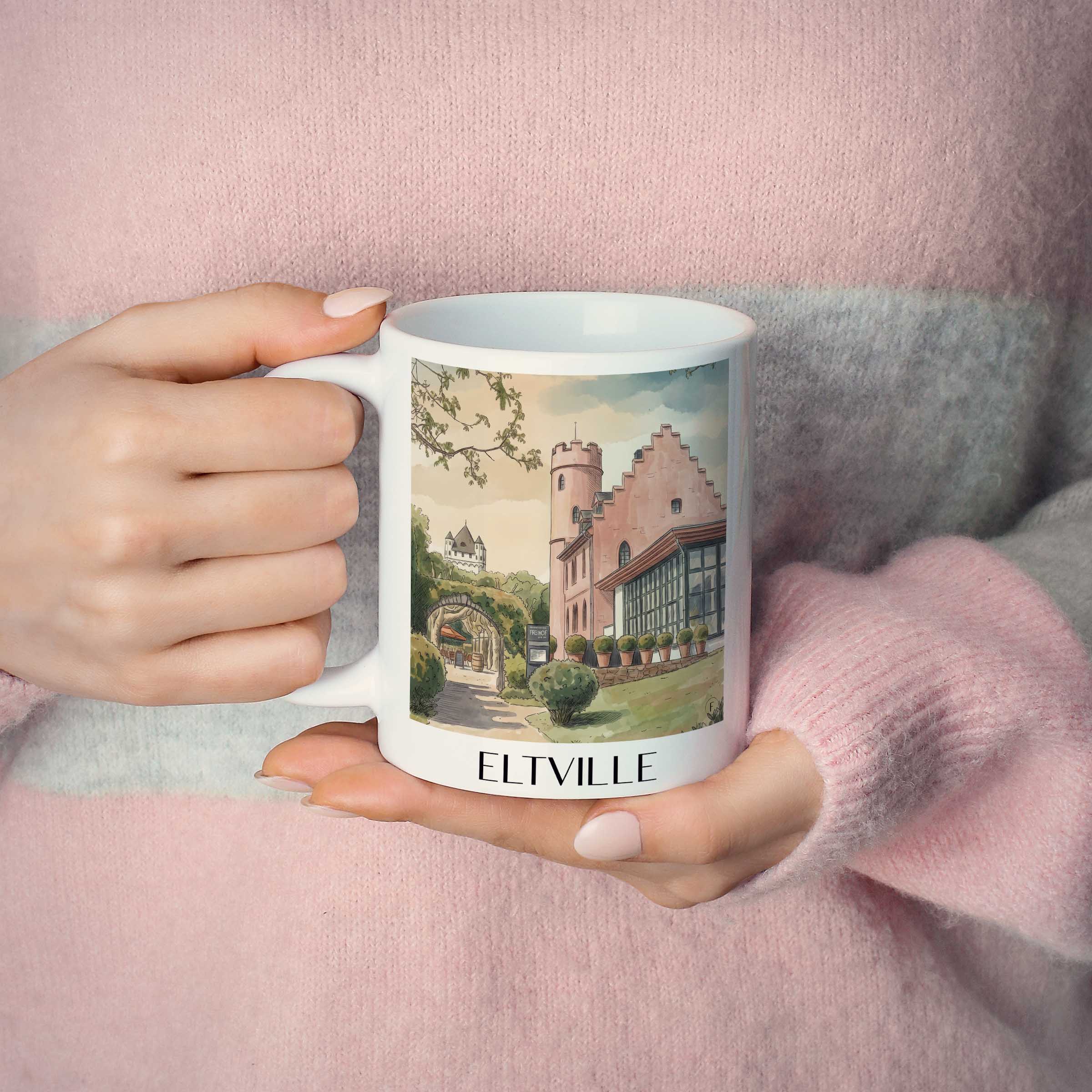 eltville-rheingau-deutschland-kaffeebecher-aquarell