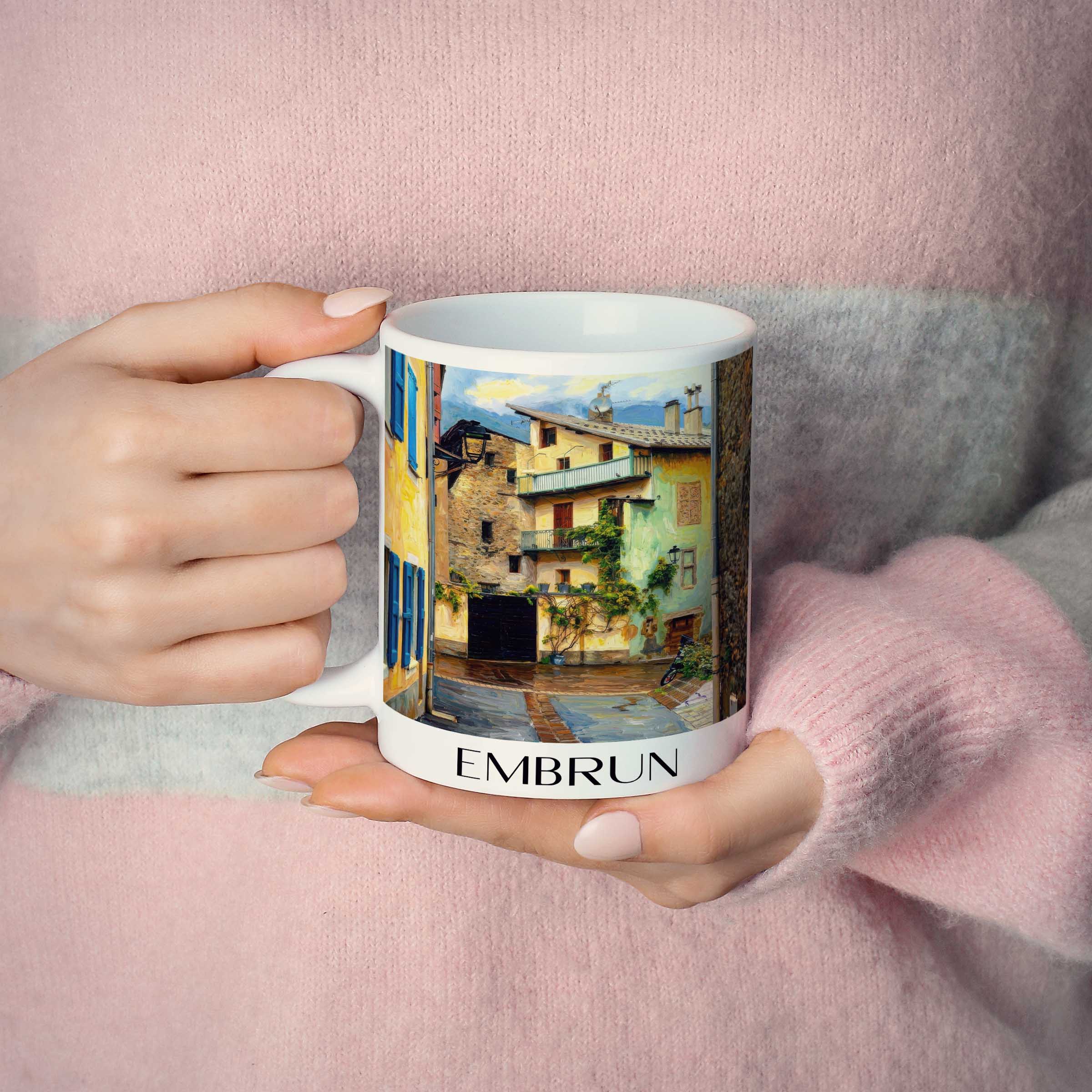 embrun-serre-ponçon-frankreich-kaffeebecher-oil-painting-oelgemaelde