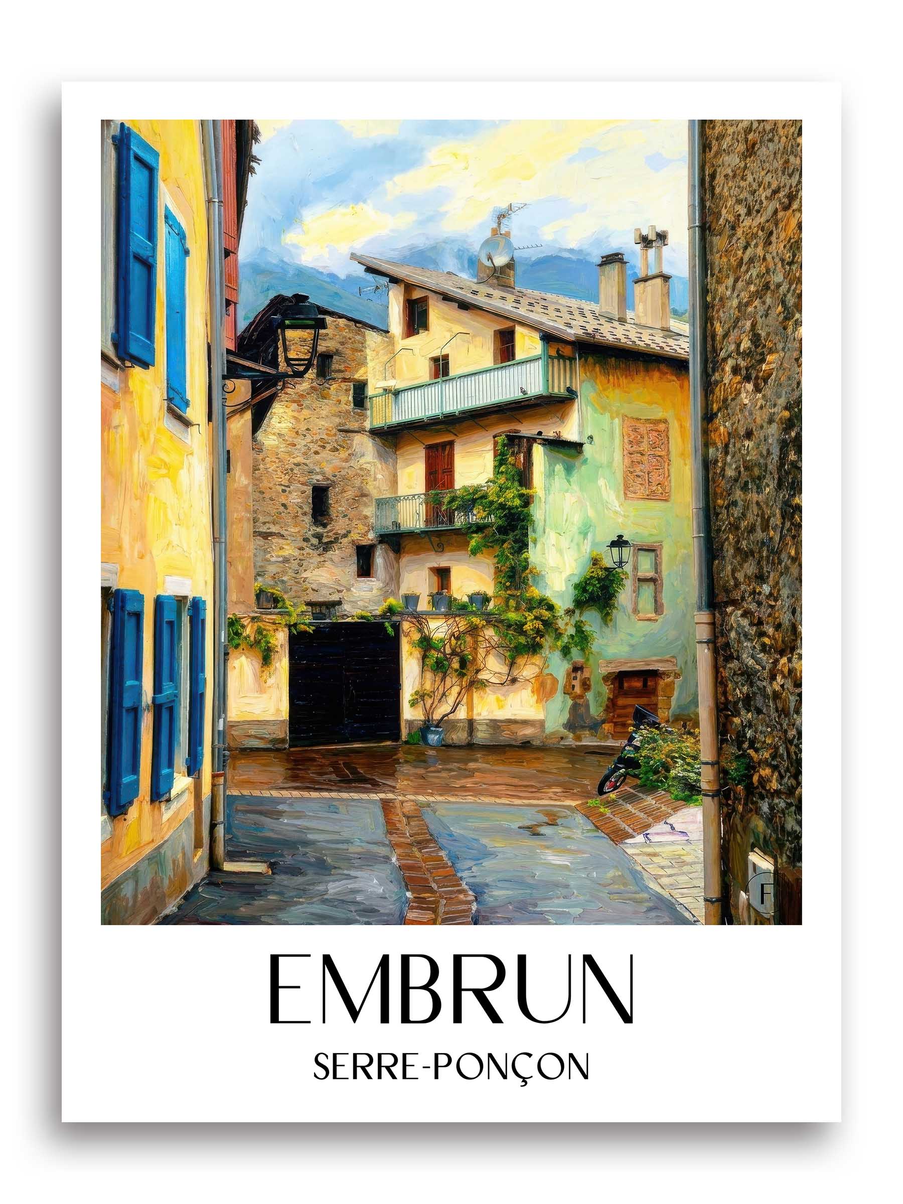 embrun-serre-ponçon-frankreich-poster-oil-painting-oelgemaelde