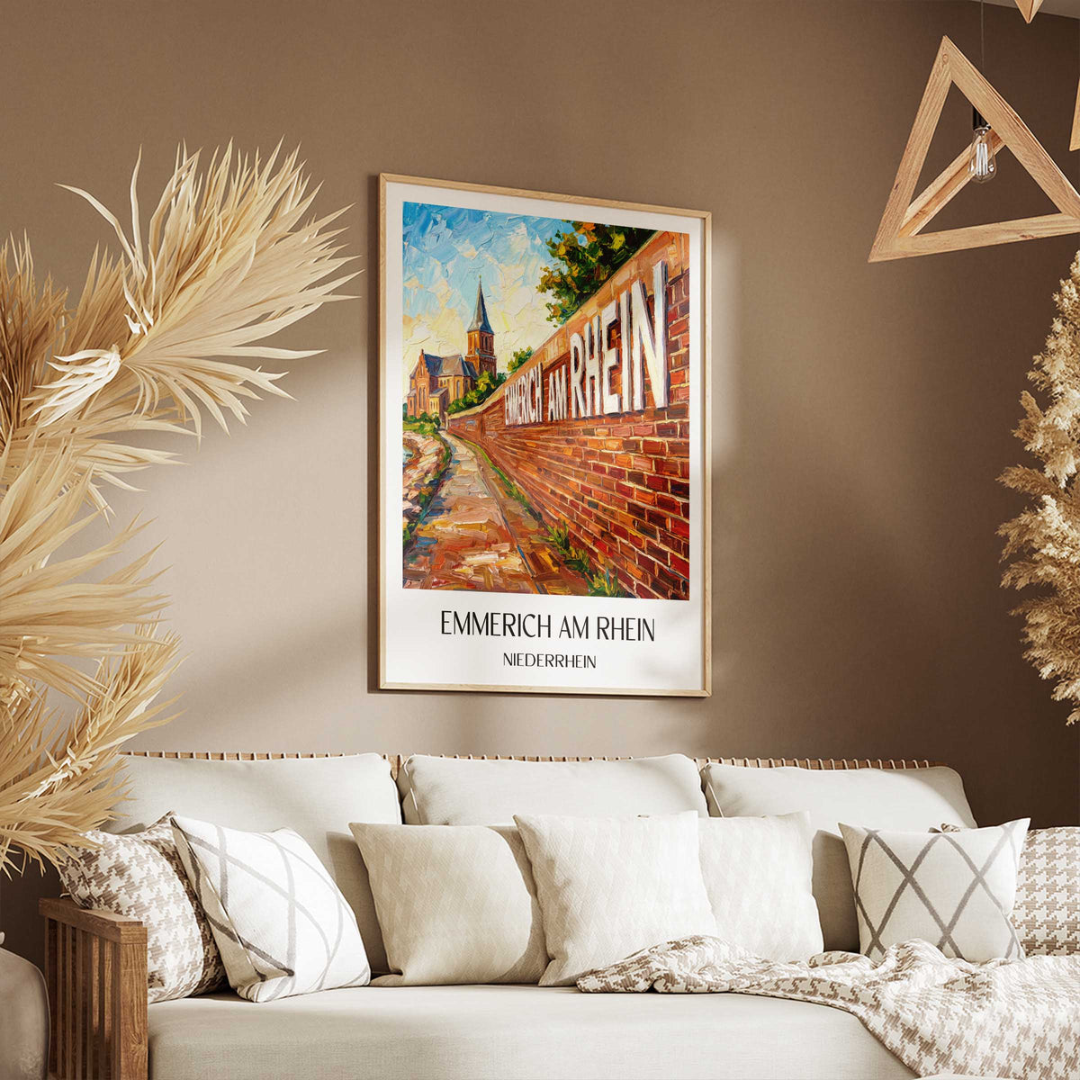 emmerich-am-rhein-niederrhein-deutschland-poster-oil-painting-oelgemaelde