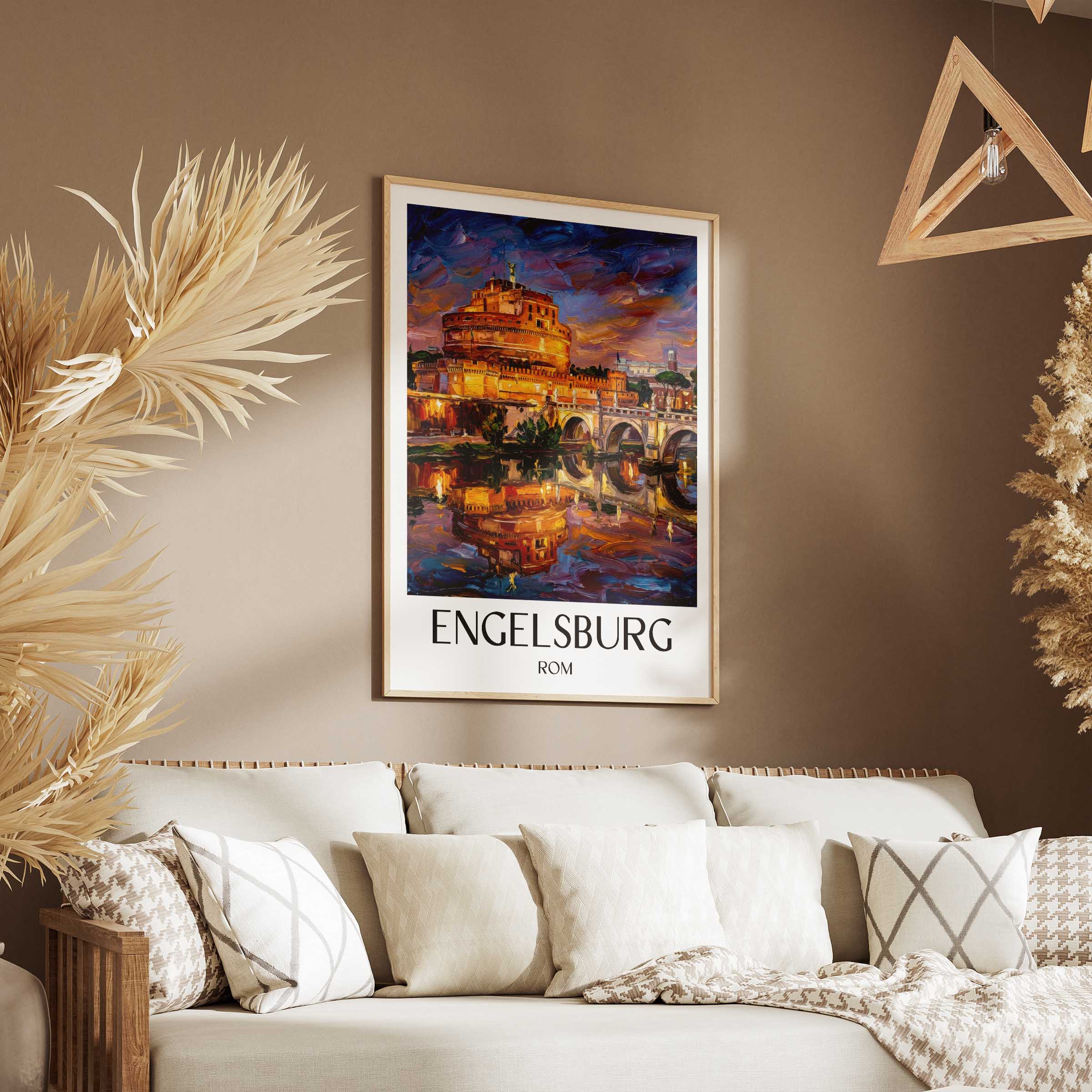 engelsburg-rom-italien-poster-oil-painting-oelgemaelde