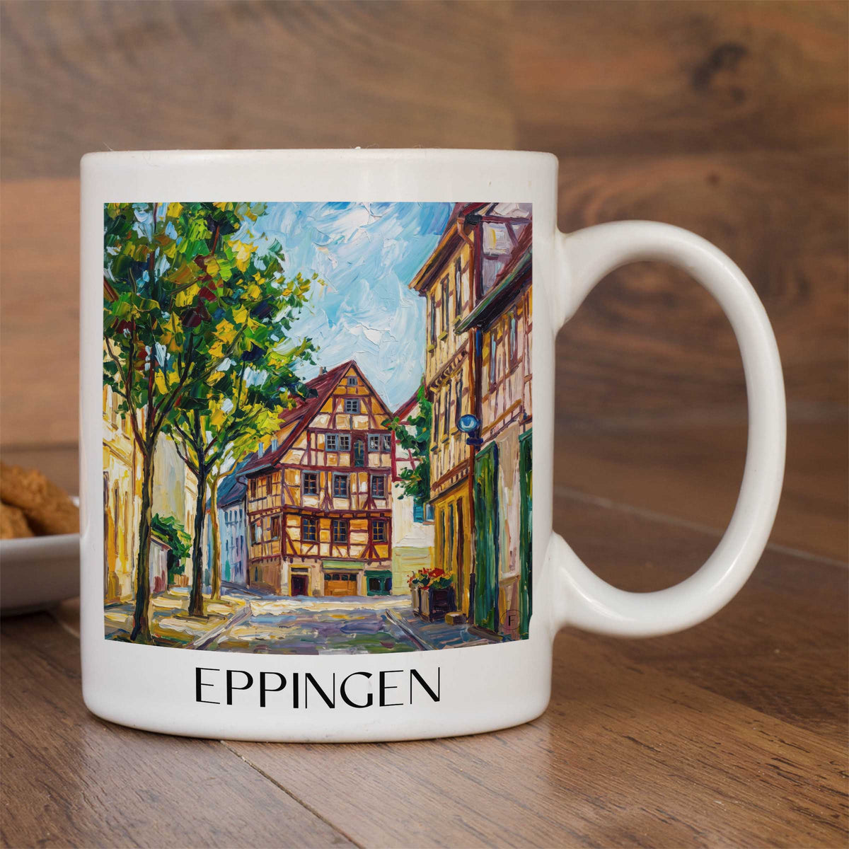 eppingen-kraichgau-deutschland-kaffeebecher-oil-painting-oelgemaelde