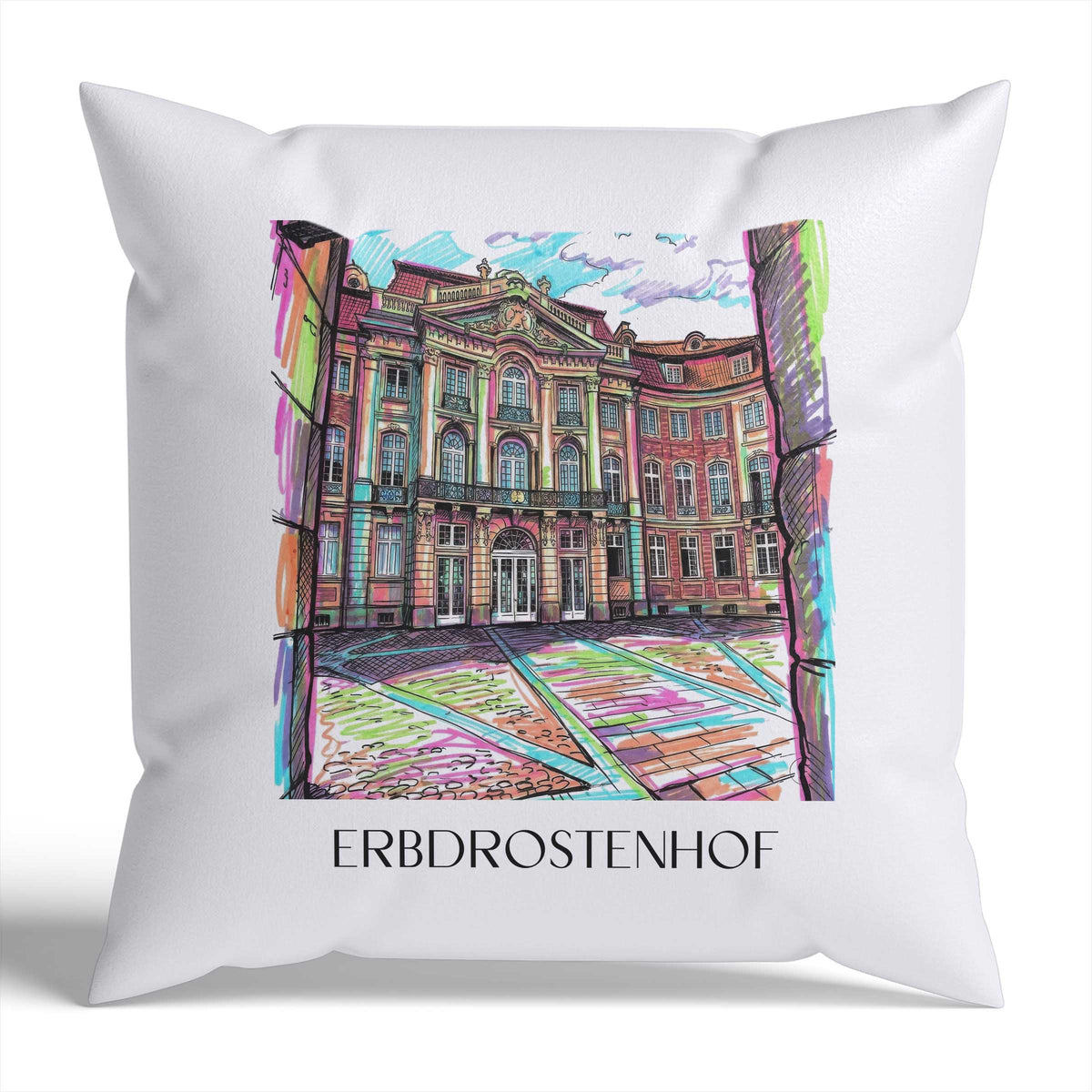 erbdrostenhof-münster-deutschland-kissenbezug-graffiti
