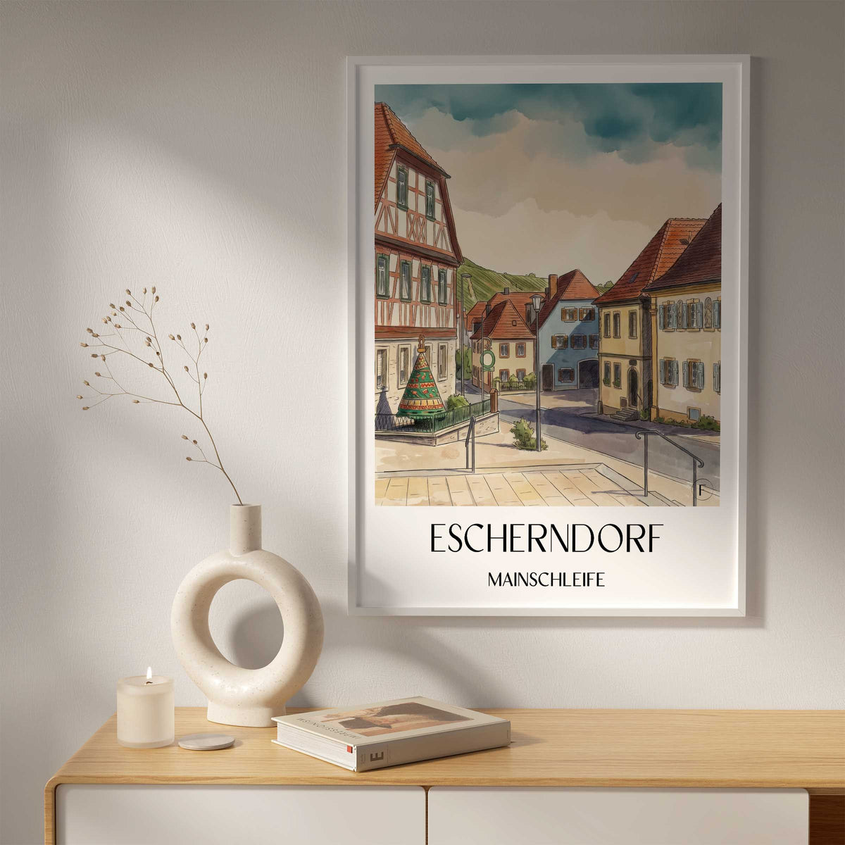 escherndorf-mainschleife-deutschland-poster-aquarell