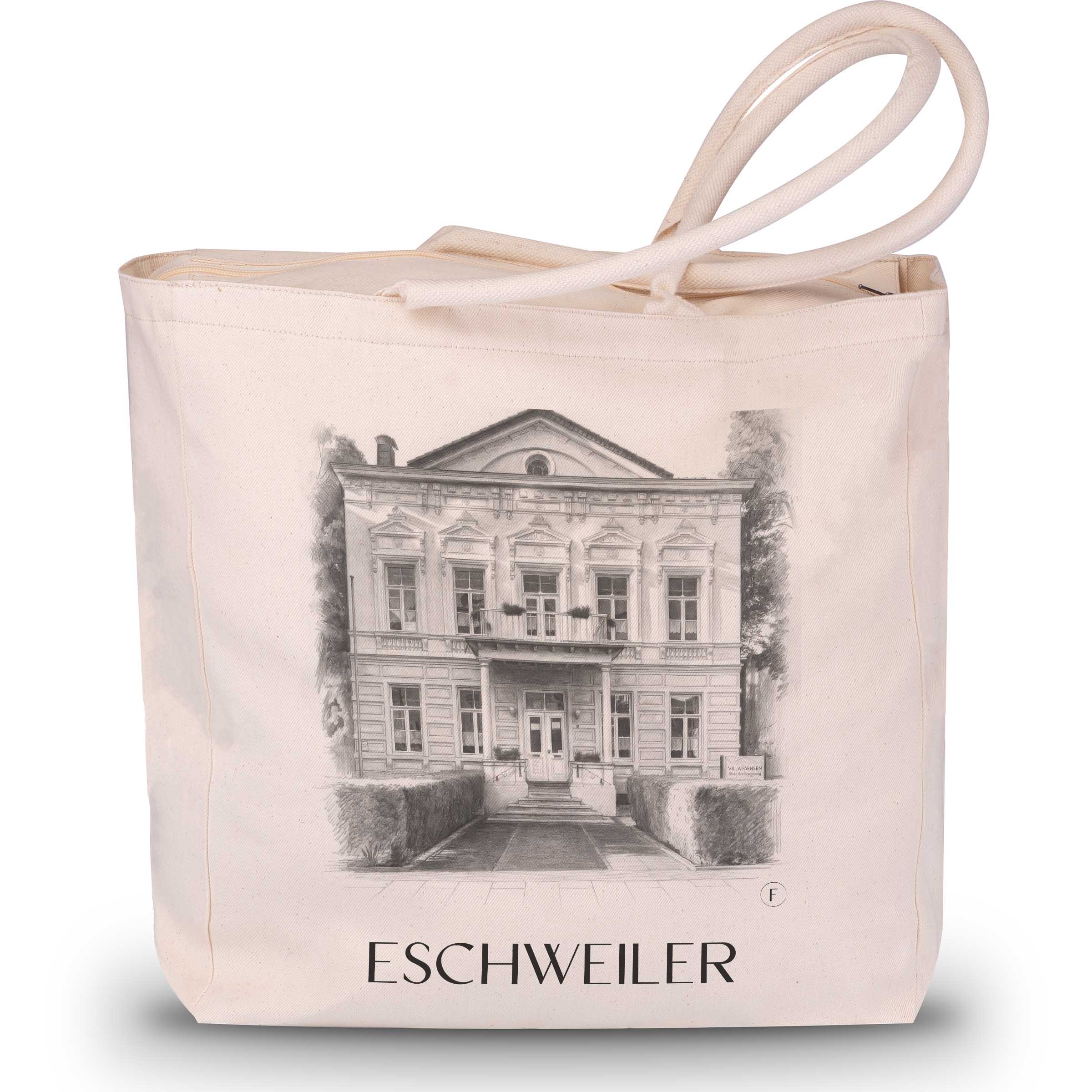 Eschweiler Shopping Tasche - Rheinland - Deutschland Tote Bag - Einkaufstasche im Zeichnung Stil