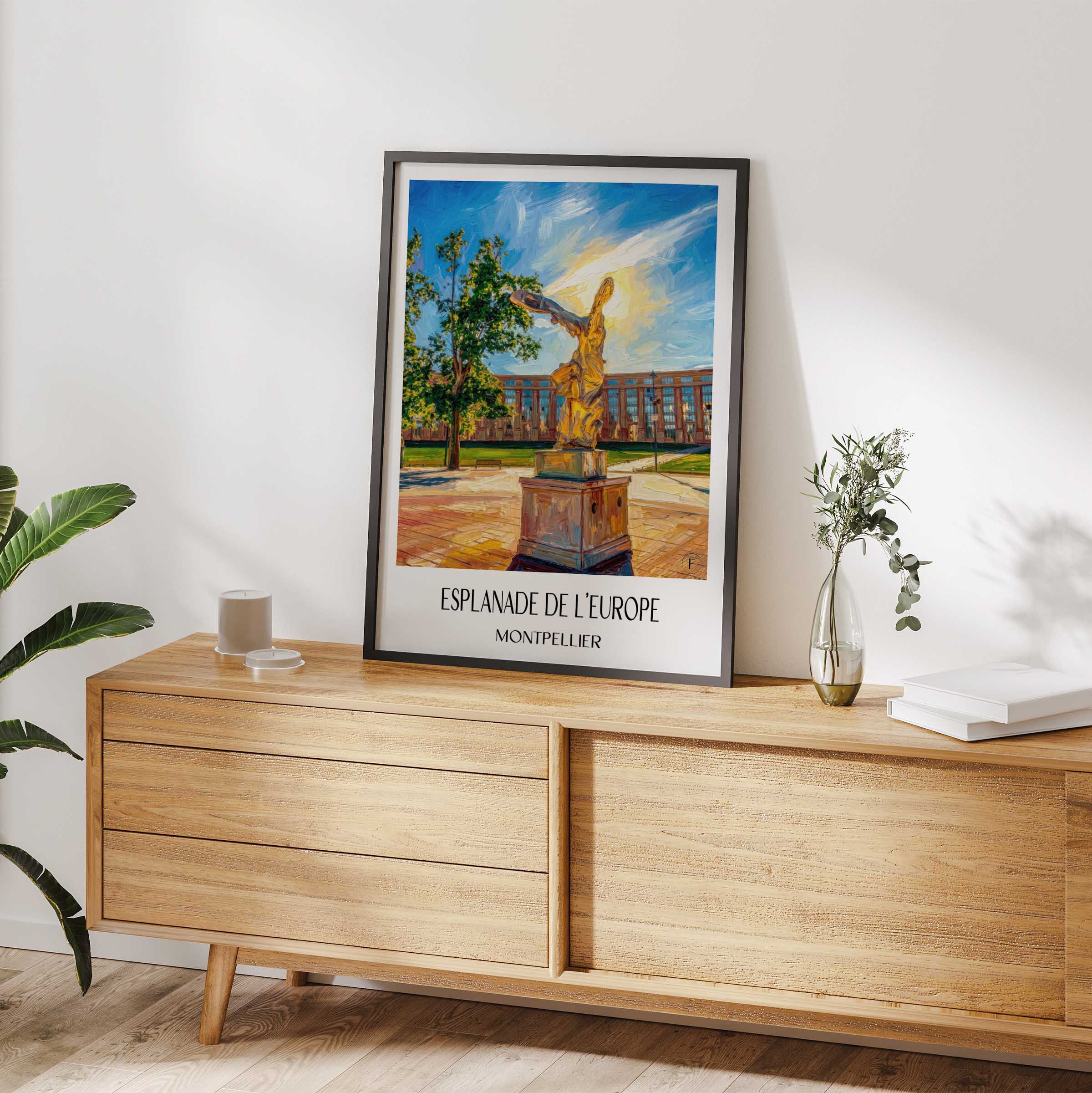 esplanade-de-l'europe-montpellier-frankreich-poster-oil-painting-oelgemaelde