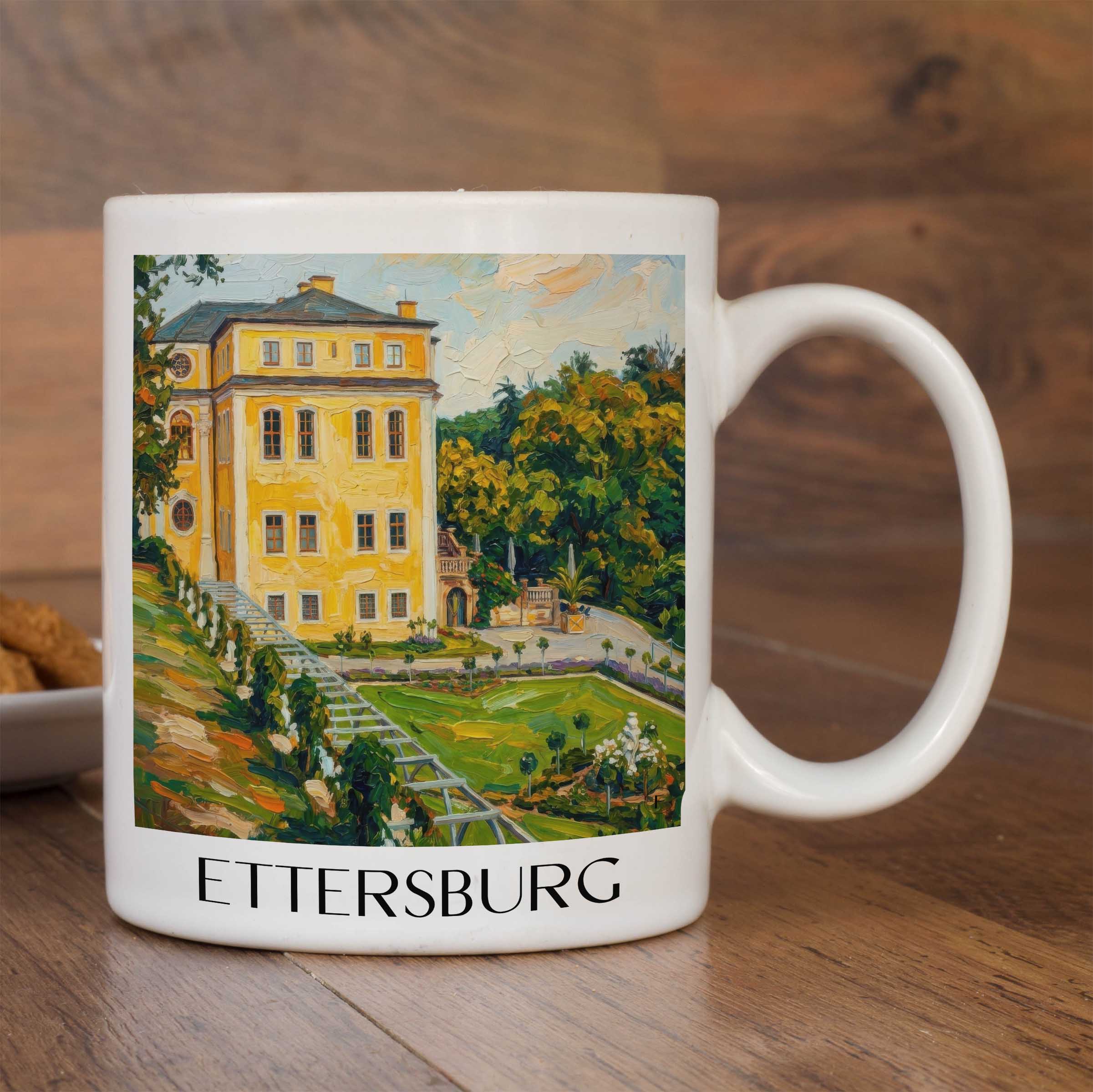ettersburg-thüringen-deutschland-kaffeebecher-oil-painting-oelgemaelde