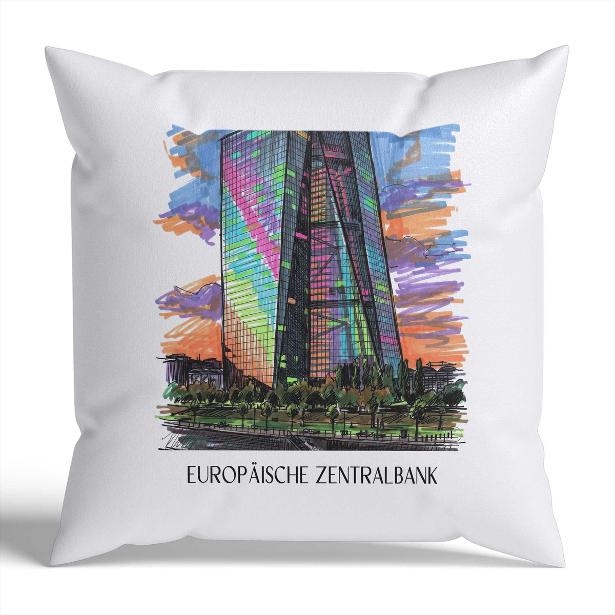 europäische-zentralbank-frankfurt-deutschland-kissenbezug-graffiti
