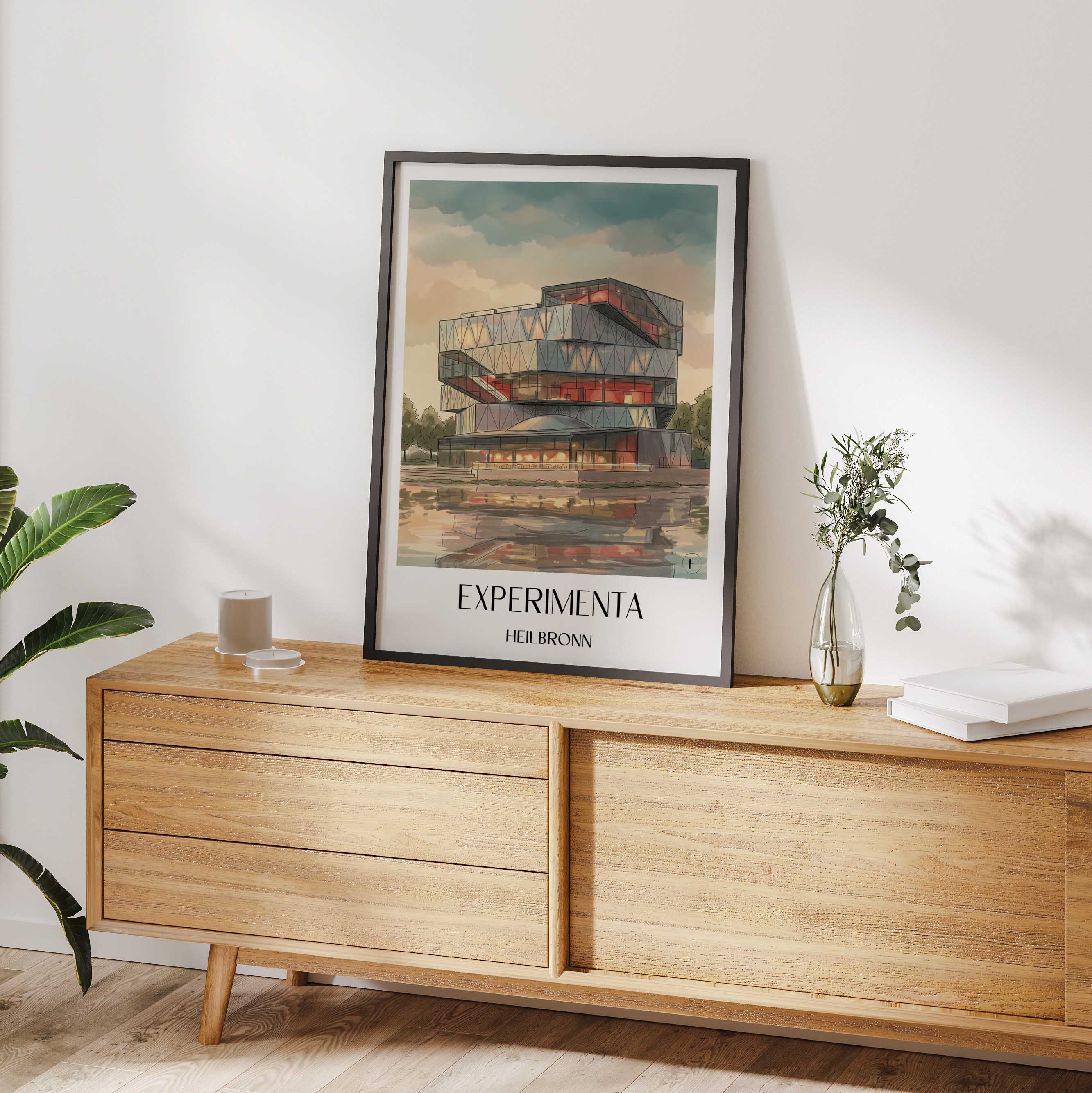 experimenta-heilbronn-deutschland-poster-aquarell