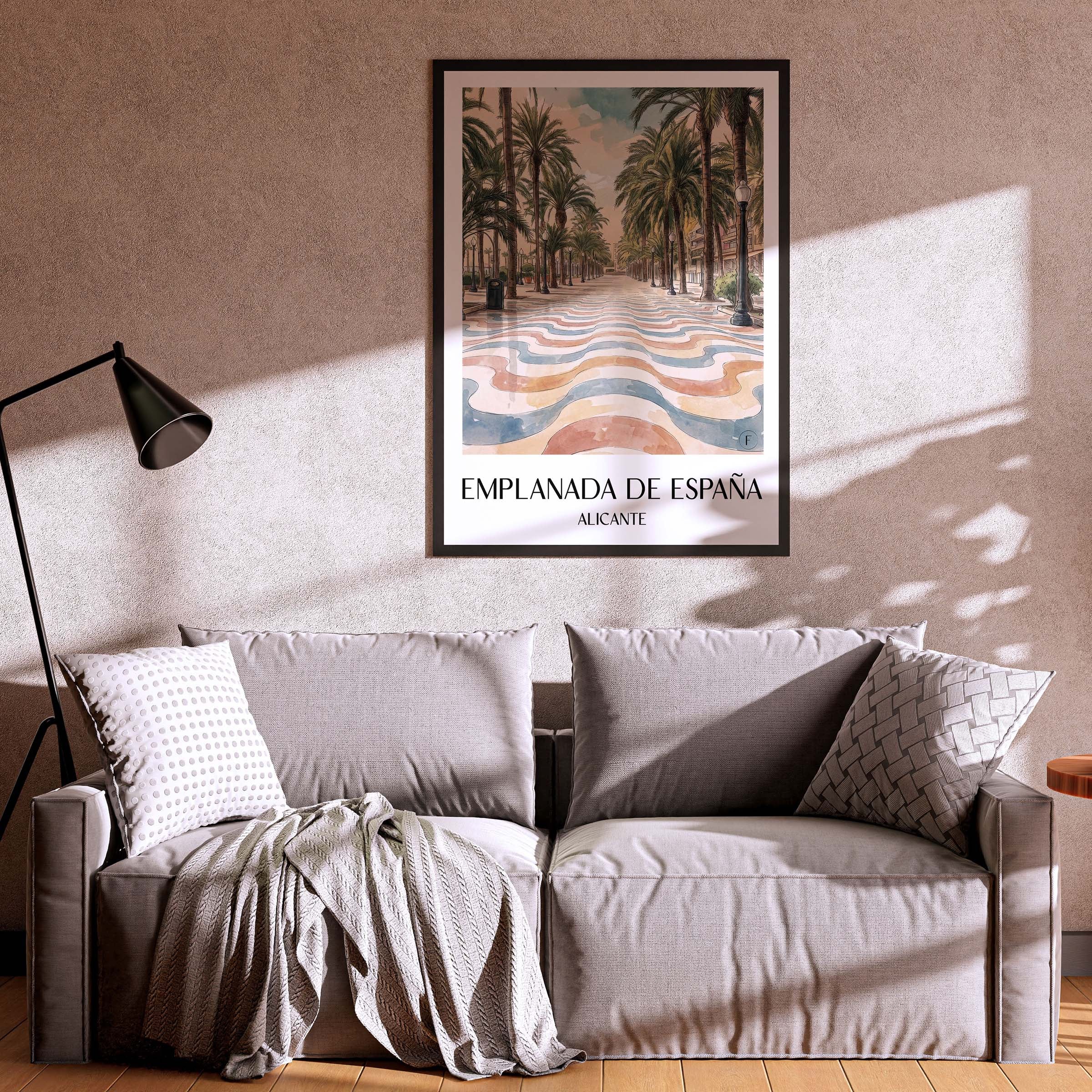explanada-de-españa-alicante-spanien-poster-aquarell