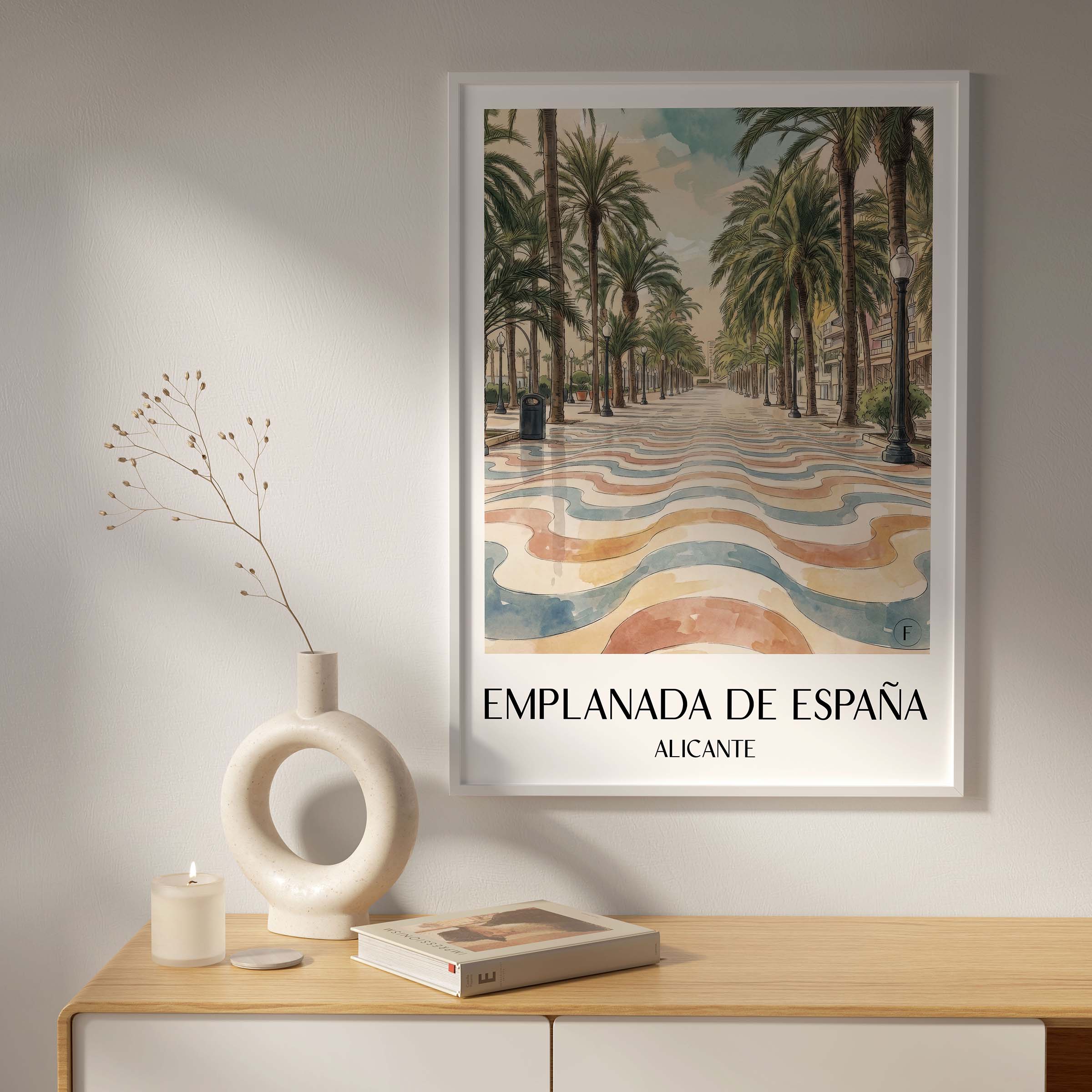 explanada-de-españa-alicante-spanien-poster-aquarell