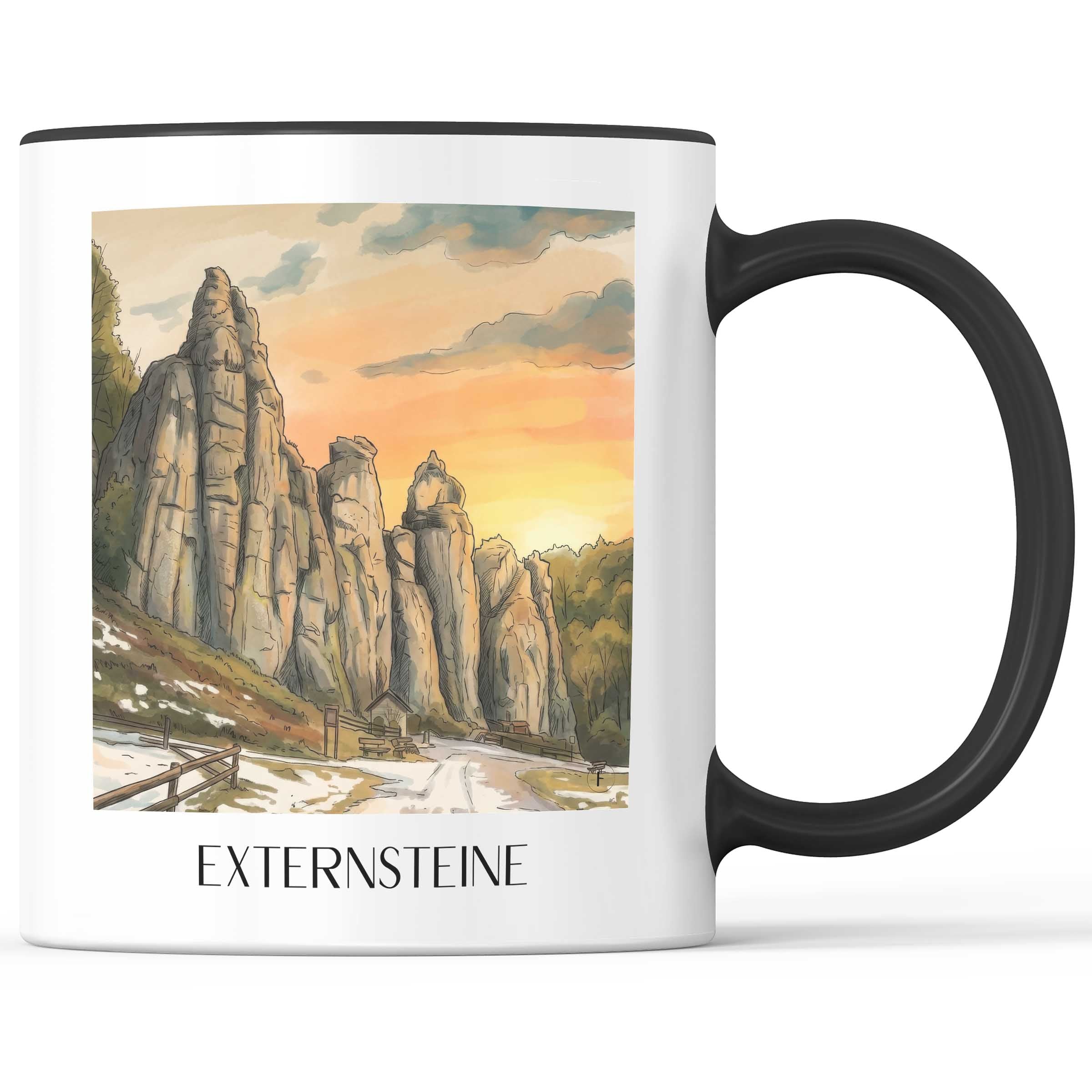 externsteine-detmold-deutschland-kaffeebecher-aquarell
