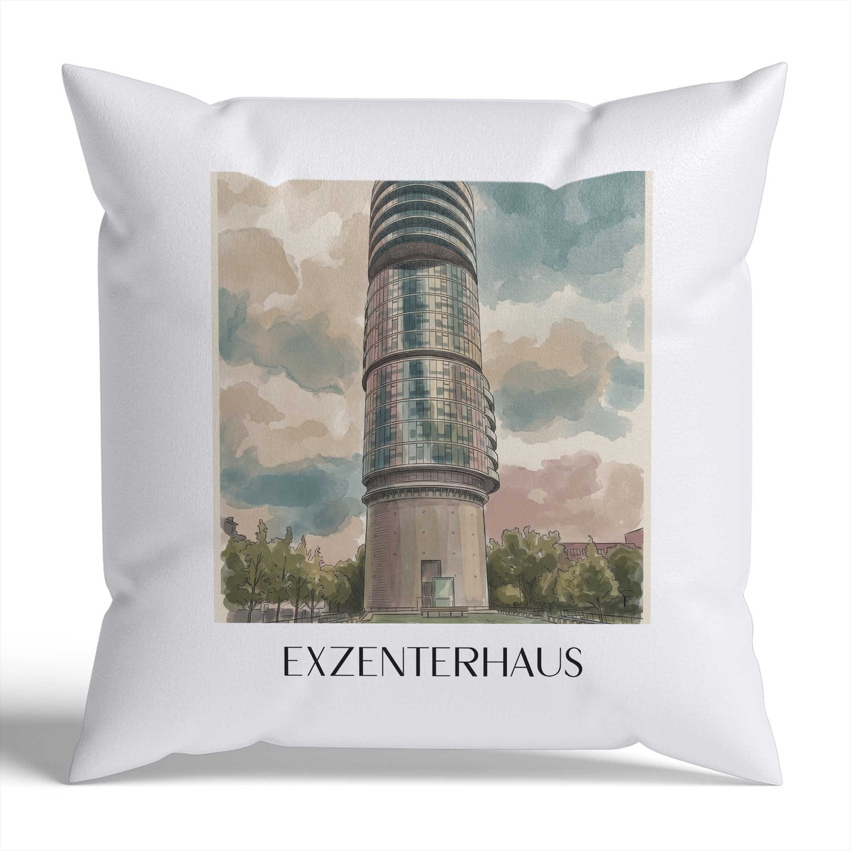 exzenterhaus-bochum-deutschland-kissenbezug-aquarell