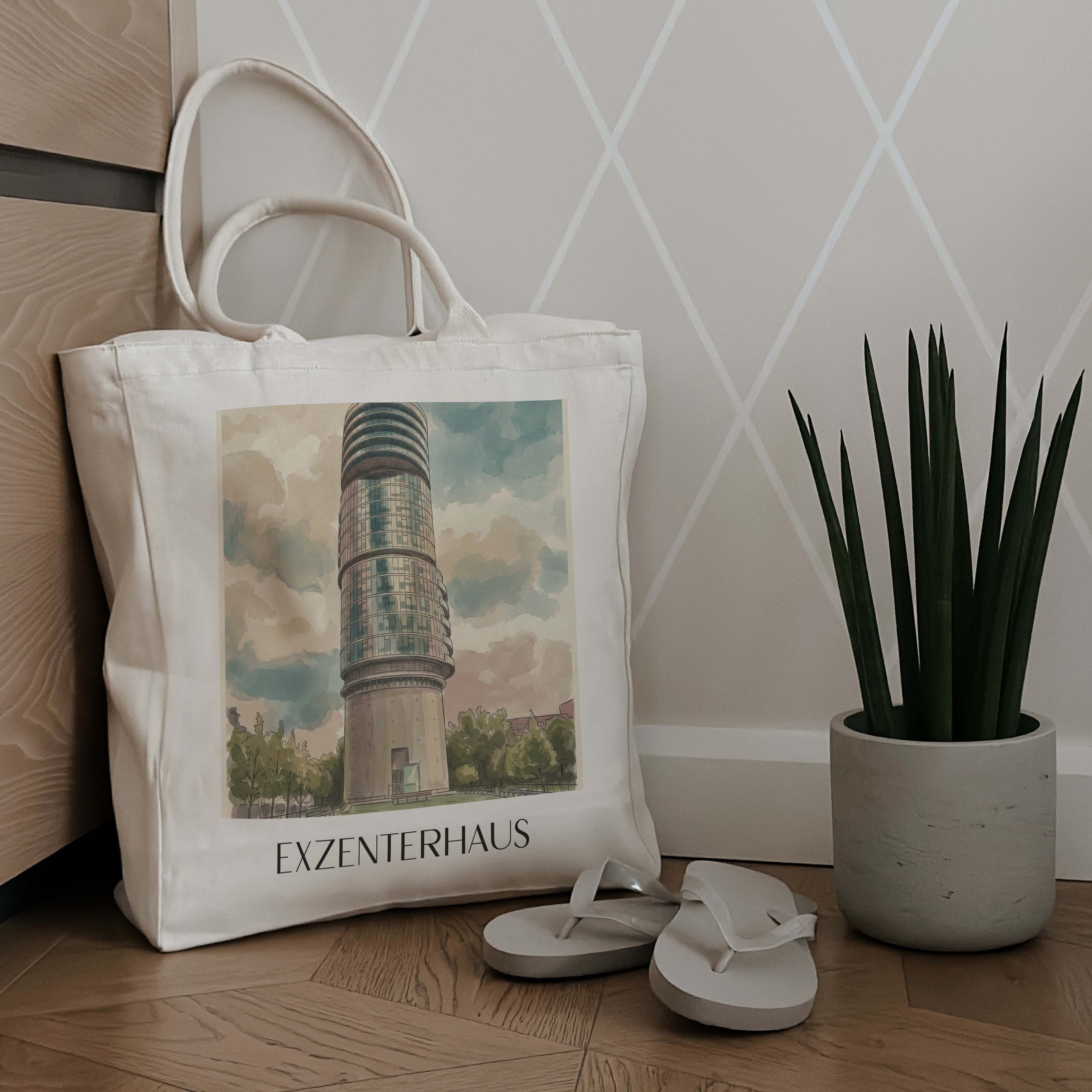 exzenterhaus-bochum-deutschland-einkaufstasche-aquarell