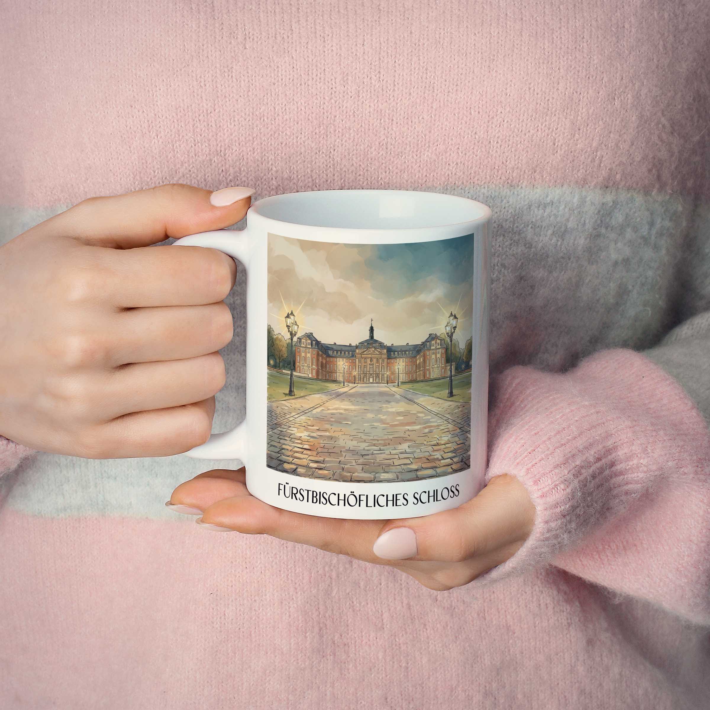 fürstbischöfliches-schloss-münster-deutschland-kaffeebecher-aquarell
