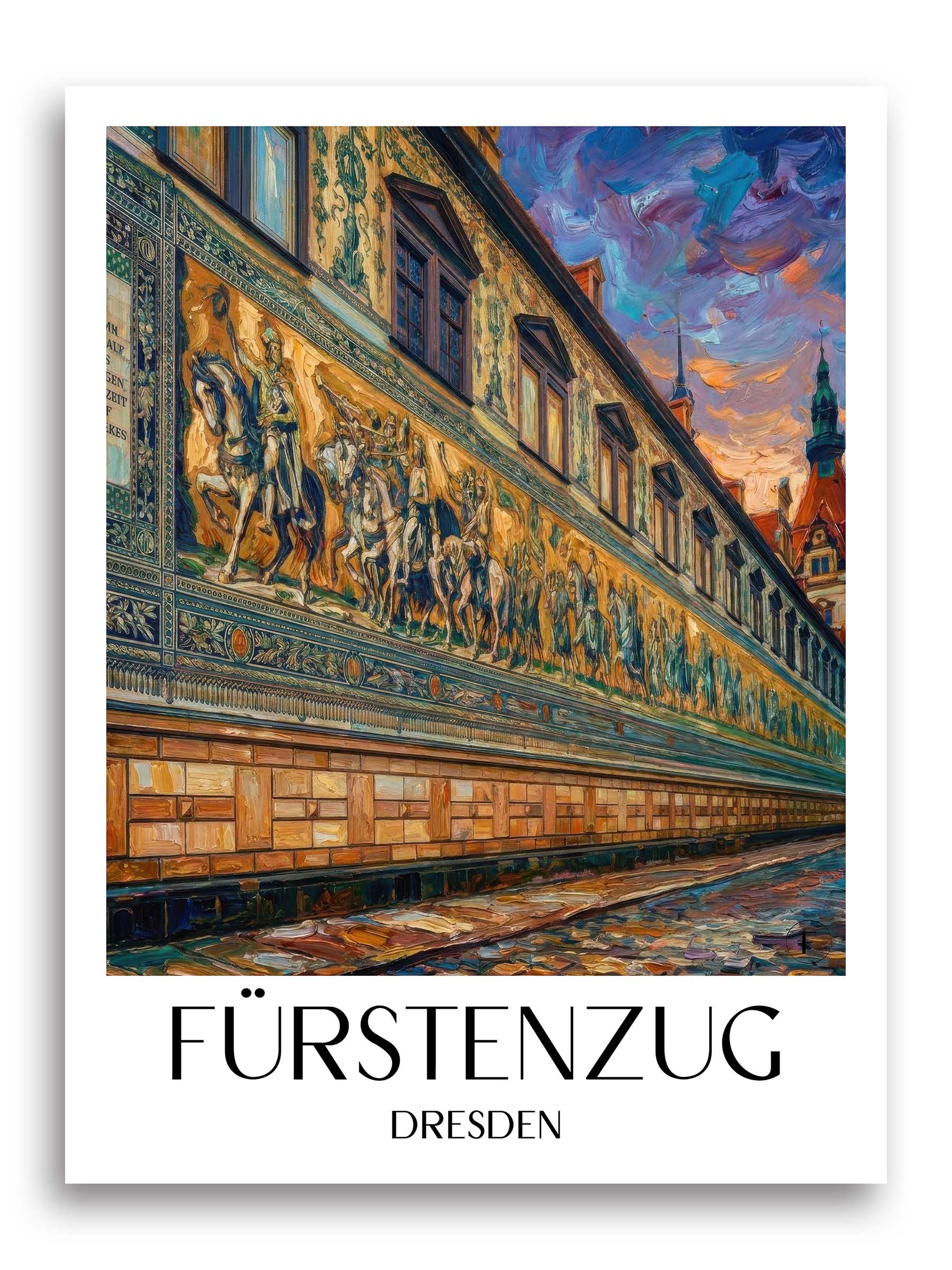 fürstenzug-dresden-deutschland-poster-oil-painting-oelgemaelde
