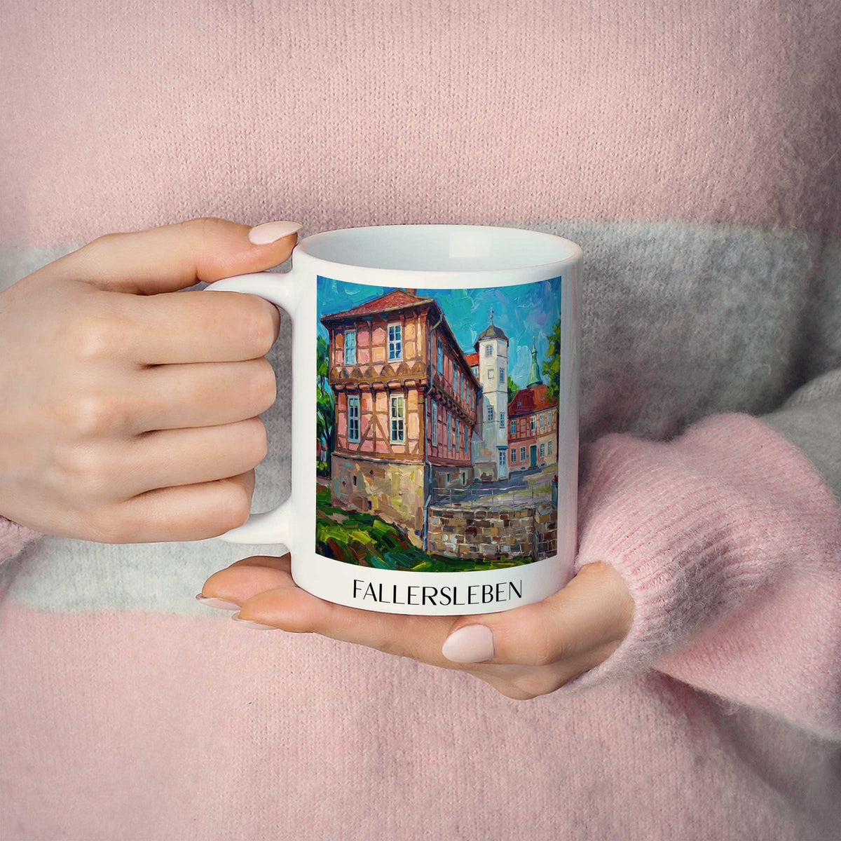 fallersleben-niedersachsen-deutschland-kaffeebecher-oil-painting-oelgemaelde
