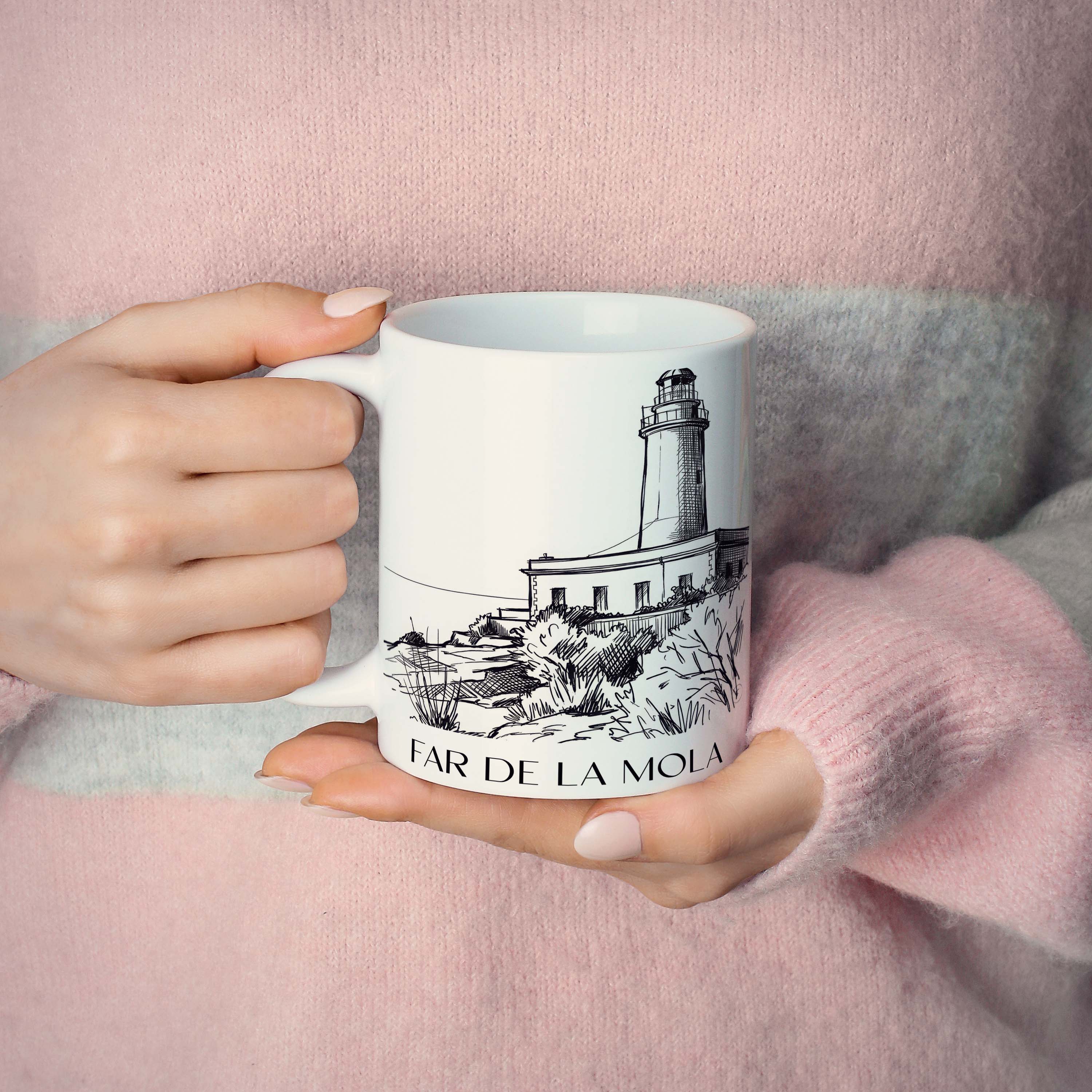 far-de-la-mola-formentera-spanien-kaffeebecher-skizze