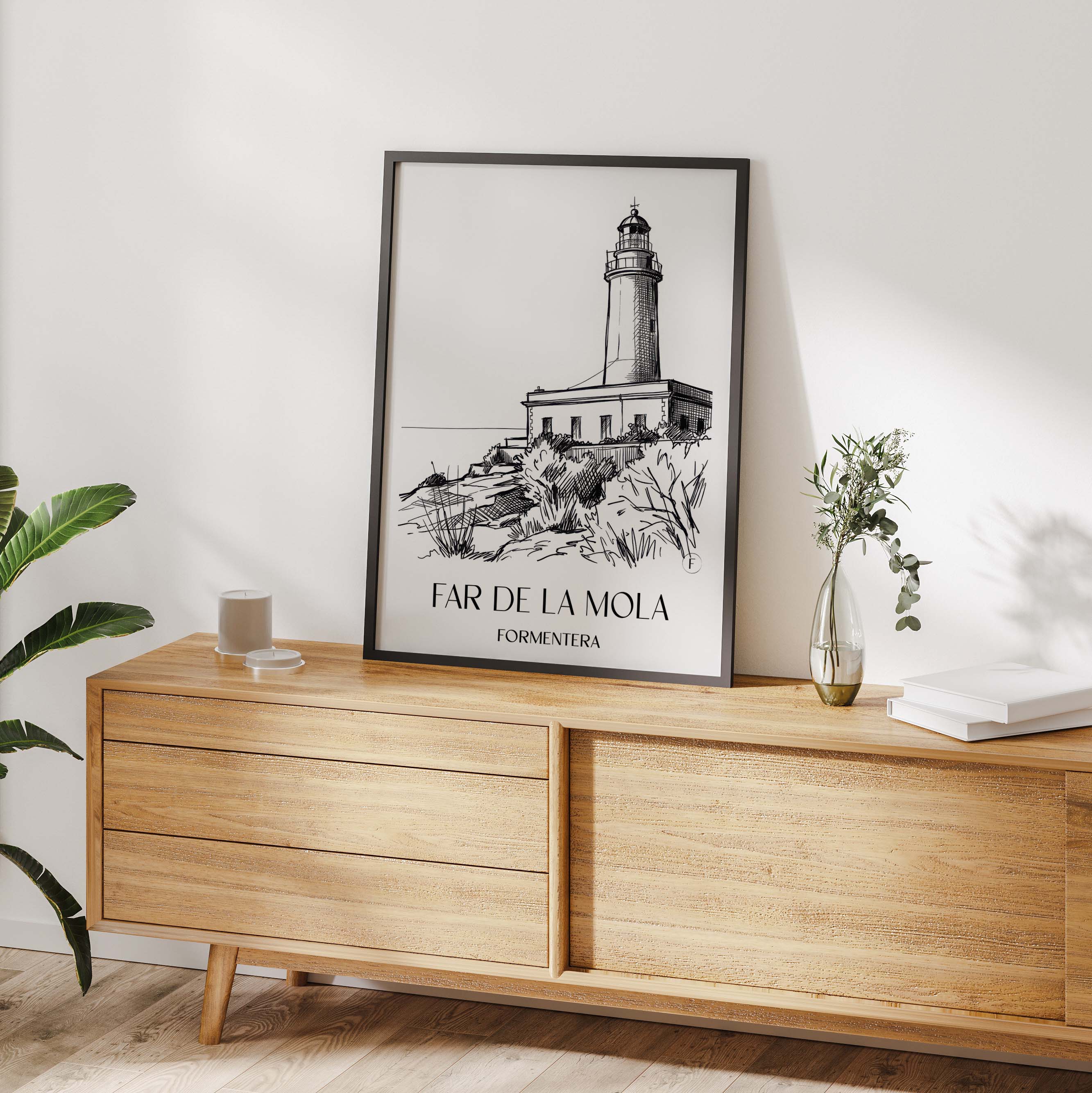 far-de-la-mola-formentera-spanien-poster-skizze