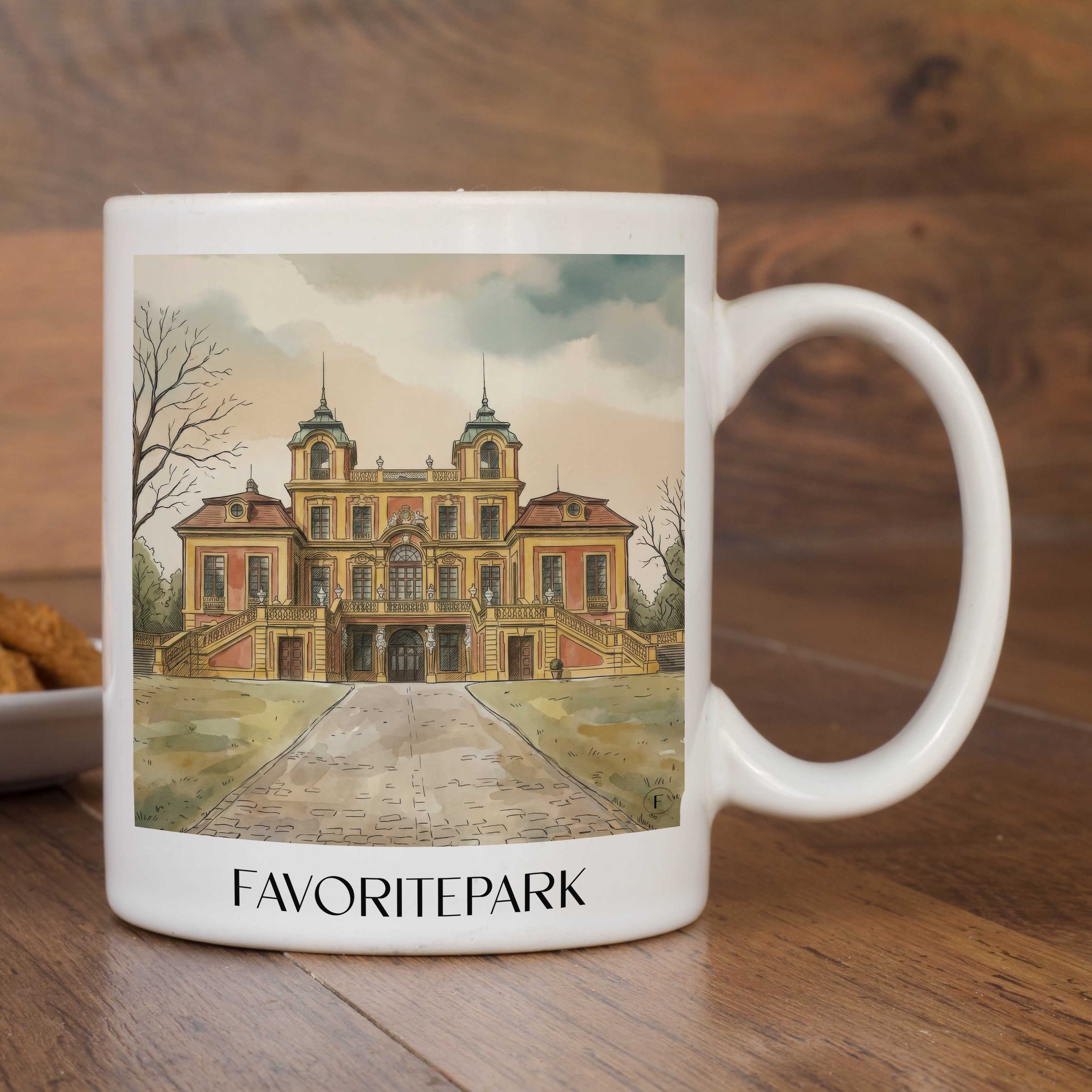favoritepark-ludwigsburg-deutschland-kaffeebecher-aquarell
