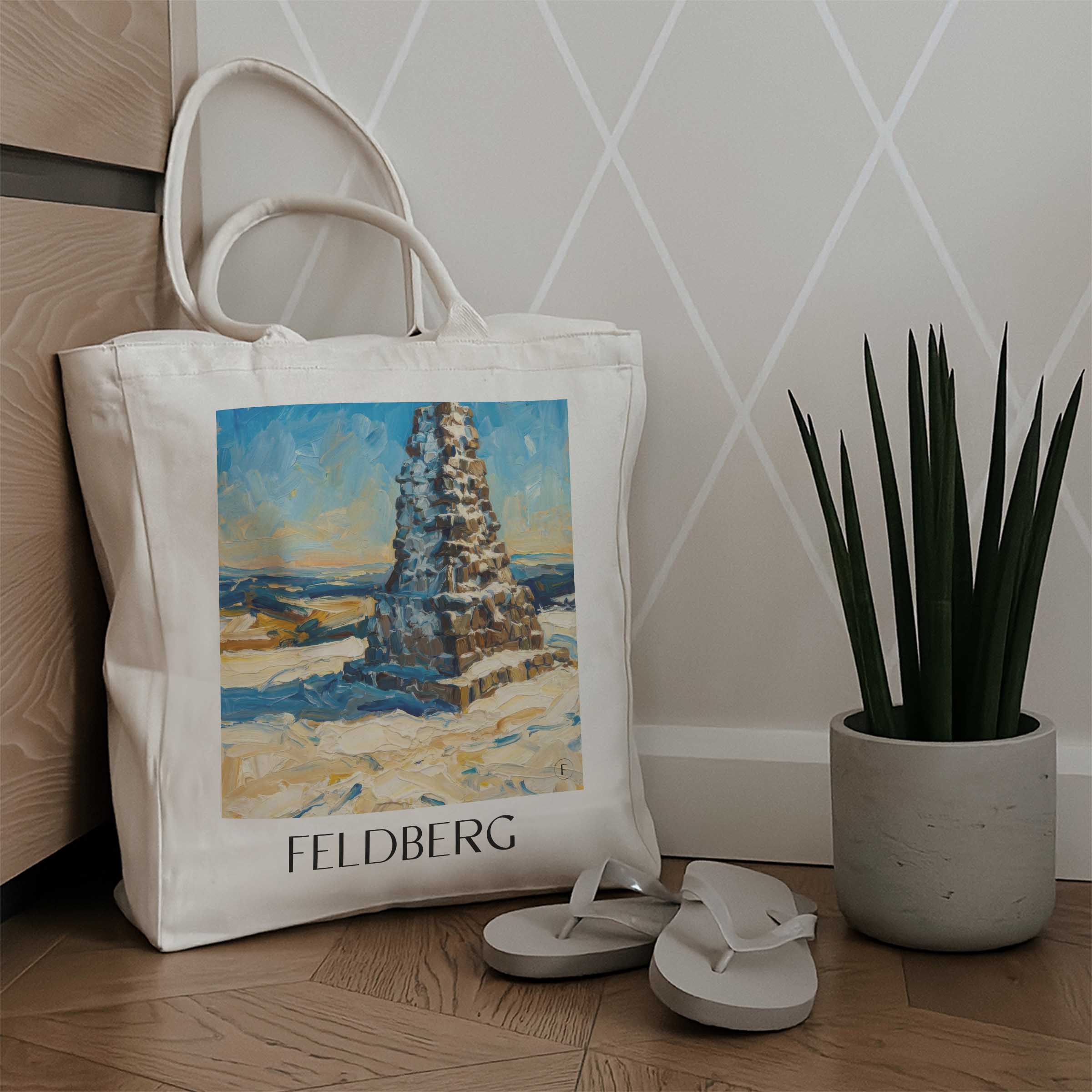 feldberg-schwarzwald-deutschland-einkaufstasche-oil-painting-oelgemaelde