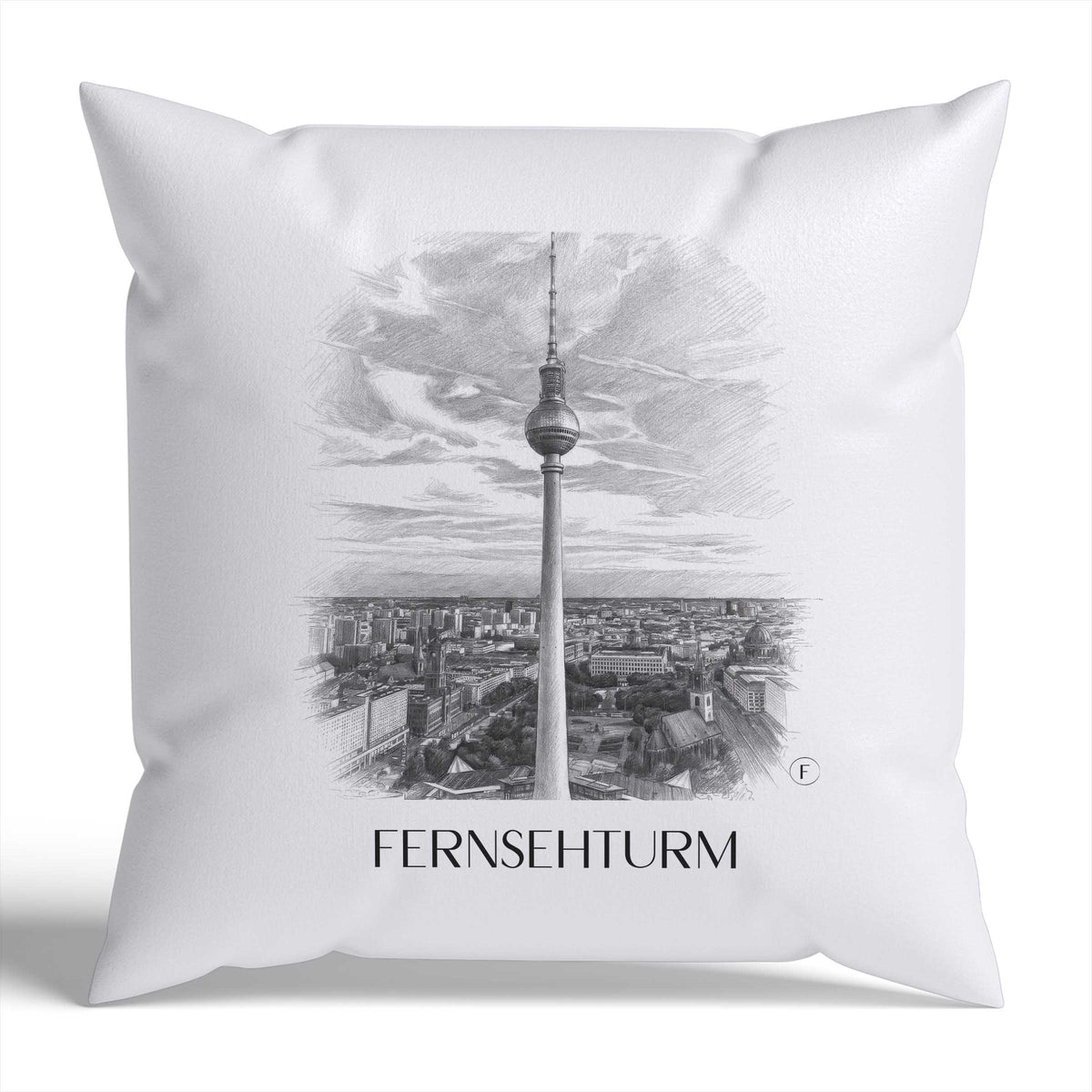 fernsehturm-berlin-deutschland-kissenbezug-bleistift-zeichnung-drawing