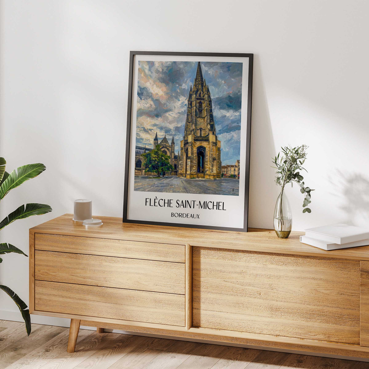 flèche-saint-michel-bordeaux-frankreich-poster-oil-painting-oelgemaelde